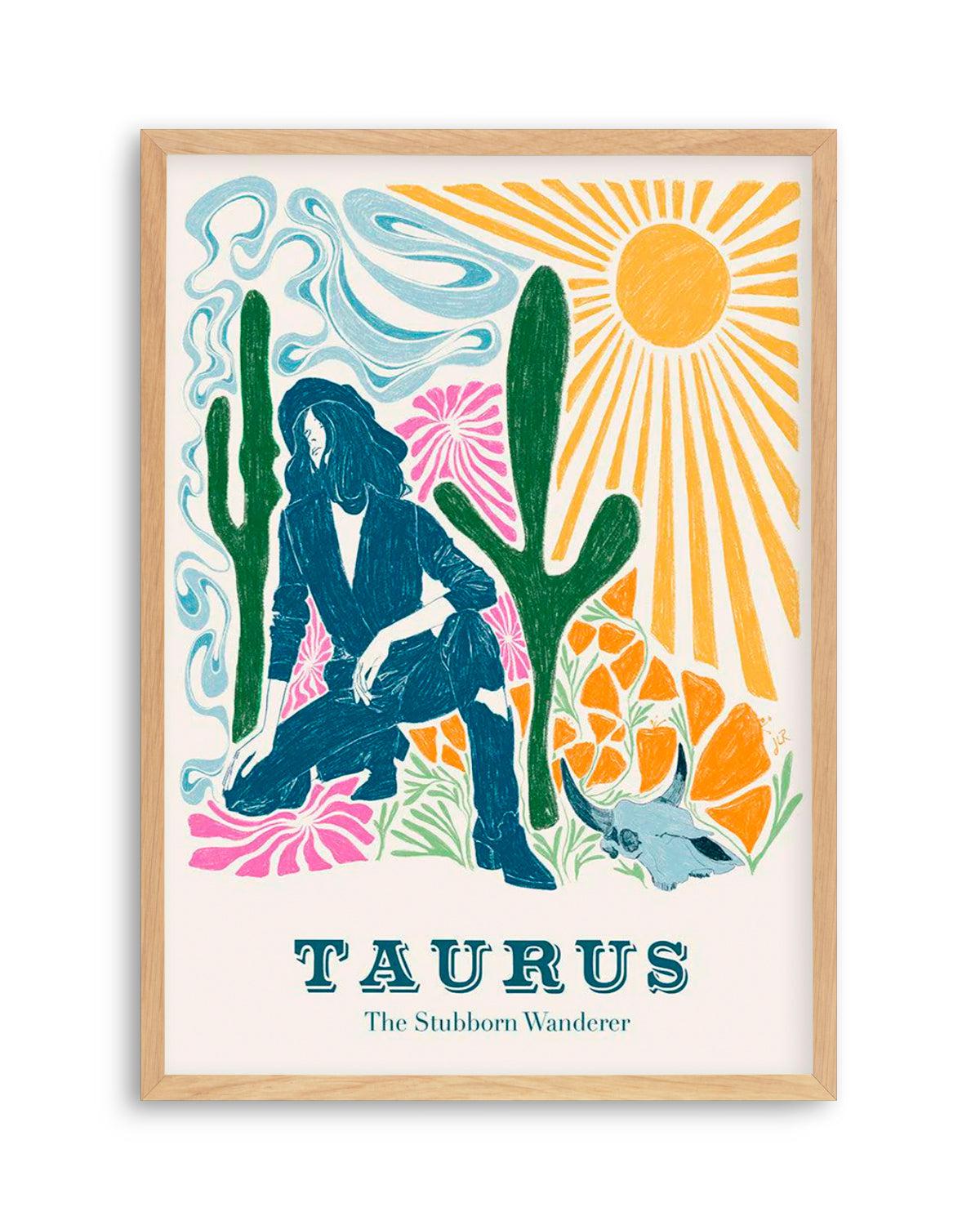 Taurus By Jenny Liz Rome Art Print