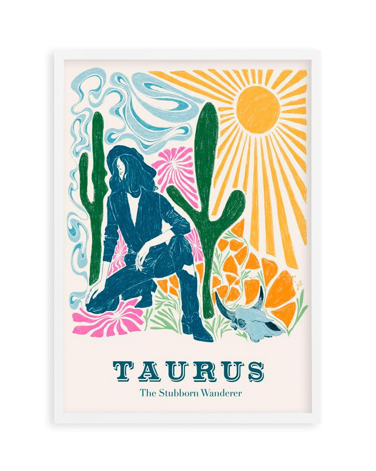 Taurus By Jenny Liz Rome Art Print