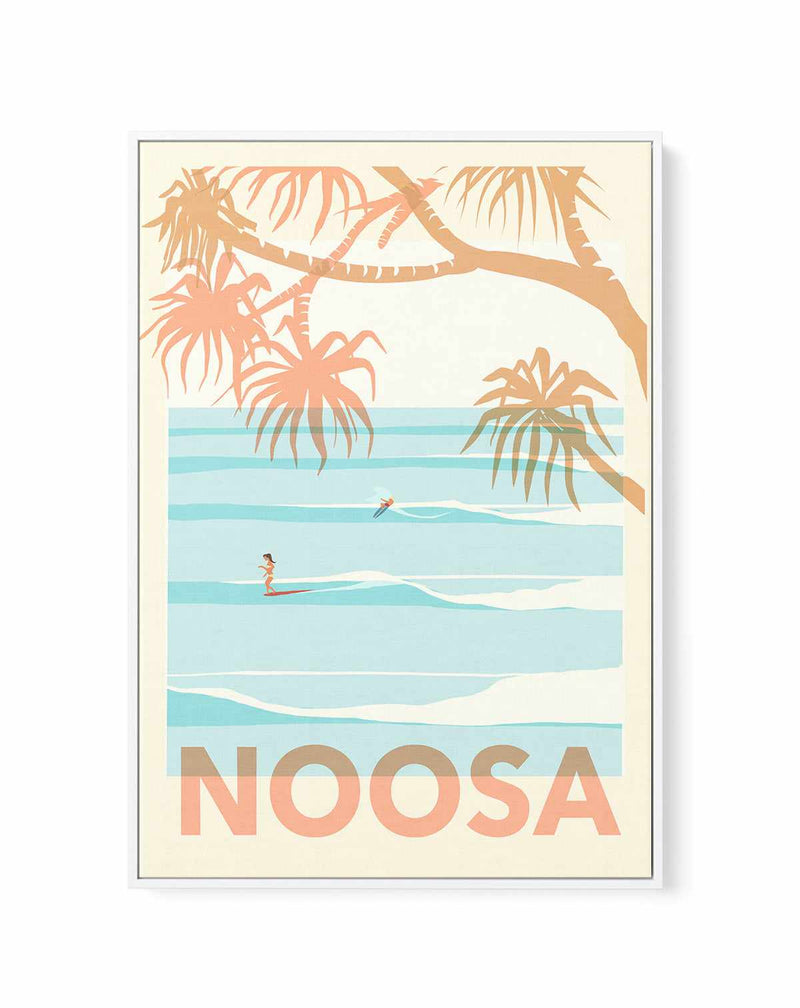 Tea Tree Days, Noosa | Framed Canvas Art Print