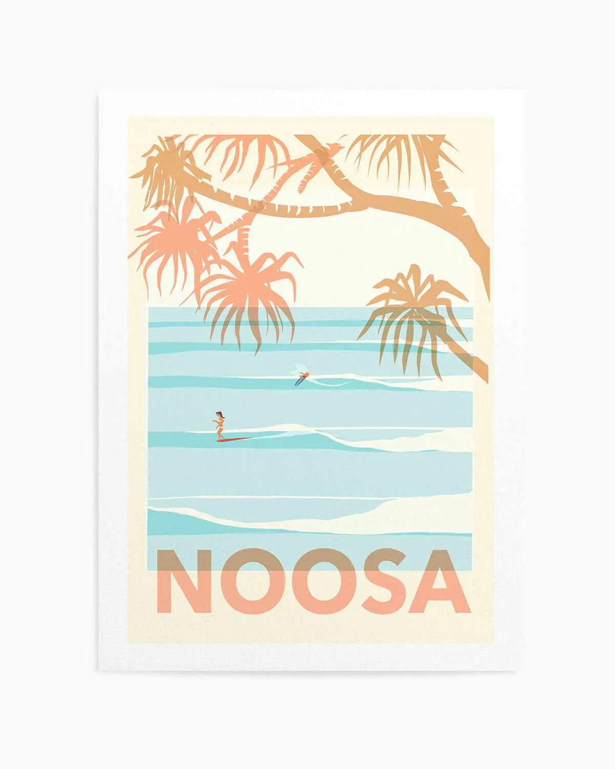 Tea Tree Days, Noosa Art Print from Olive et Oriel where you can shop wallpaper and artworks online