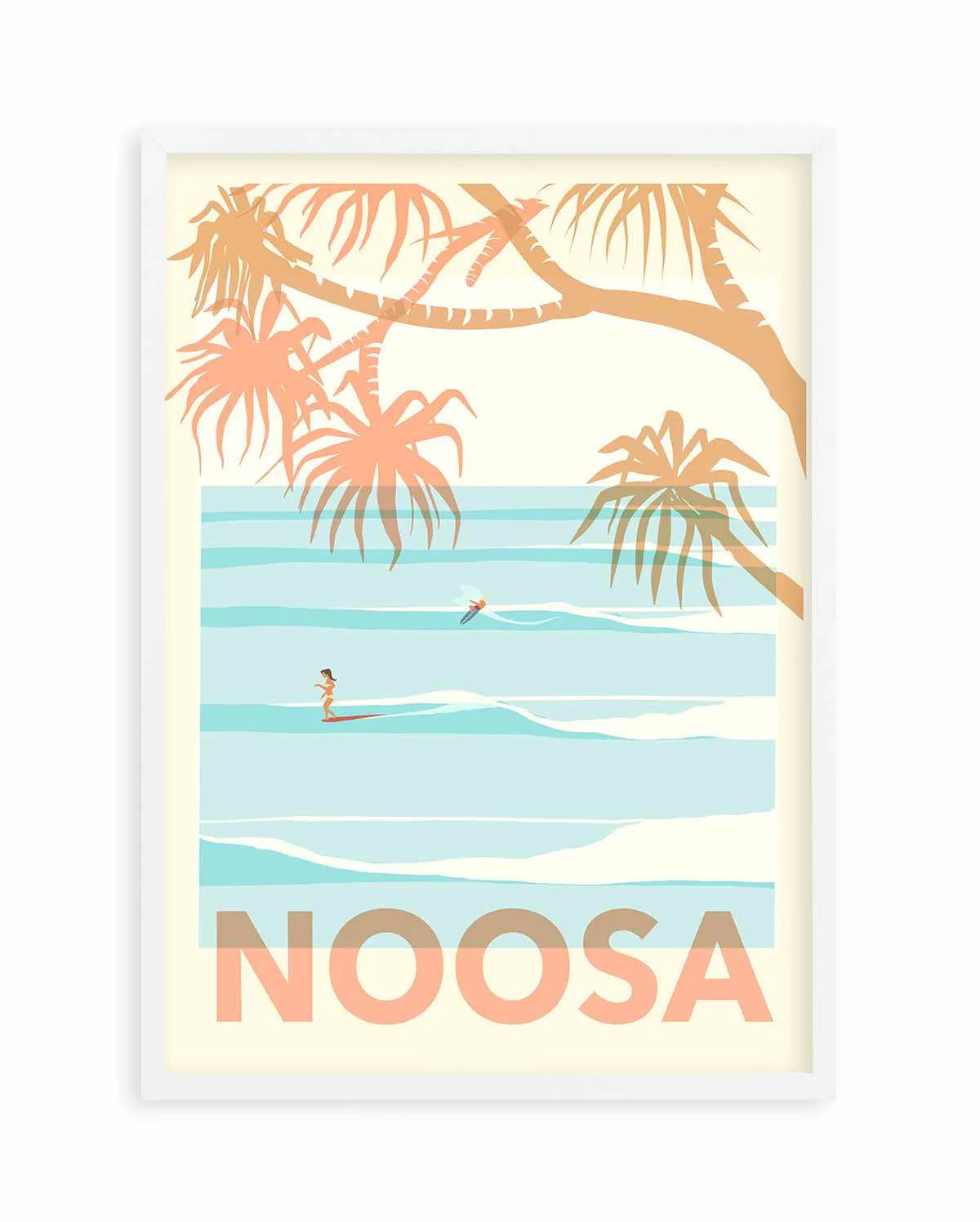 Tea Tree Days, Noosa Art Print from Olive et Oriel where you can shop wallpaper and artworks online