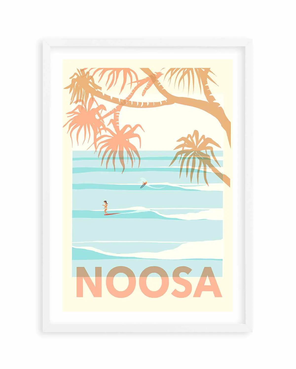 Tea Tree Days, Noosa Art Print from Olive et Oriel where you can shop wallpaper and artworks online