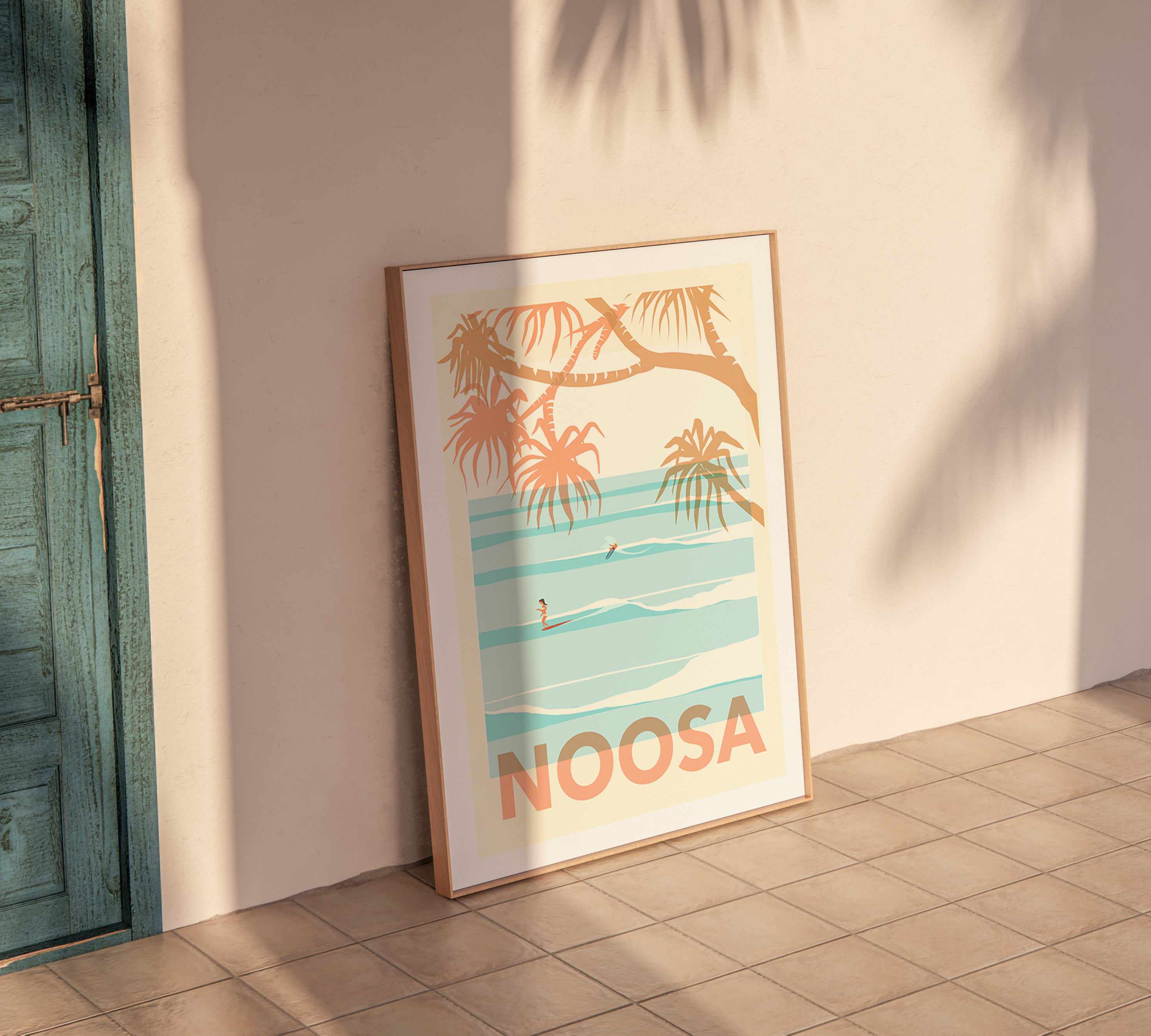 Tea Tree Days, Noosa Art Print