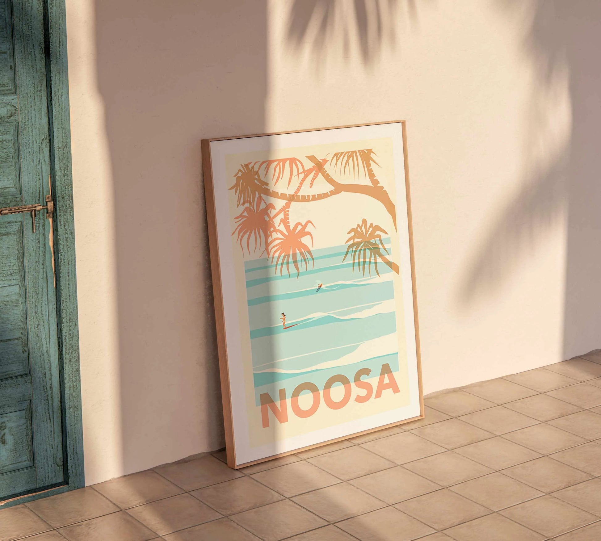 Tea Tree Days, Noosa Art Print from Olive et Oriel where you can shop wallpaper and artworks online