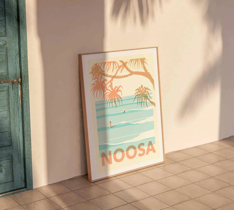 Tea Tree Days, Noosa Art Print from Olive et Oriel where you can shop wallpaper and artworks online