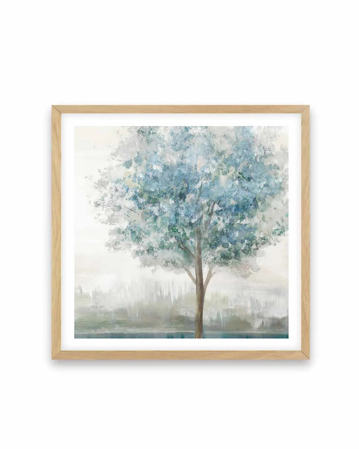 Teal Secret Garden Art Print from Olive et Oriel where you can shop wallpaper and artworks online