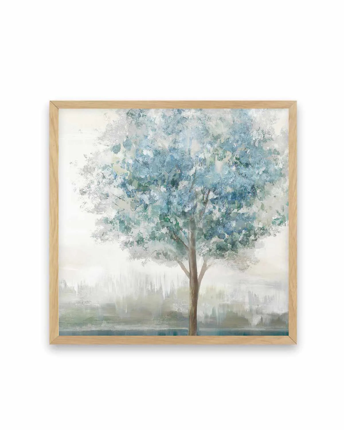 Teal Secret Garden Art Print from Olive et Oriel where you can shop wallpaper and artworks online