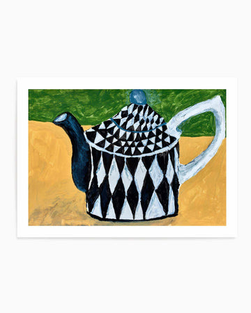 Teapot by Dale Hefer | Art Print from Olive et Oriel where you can shop wallpaper and artworks online