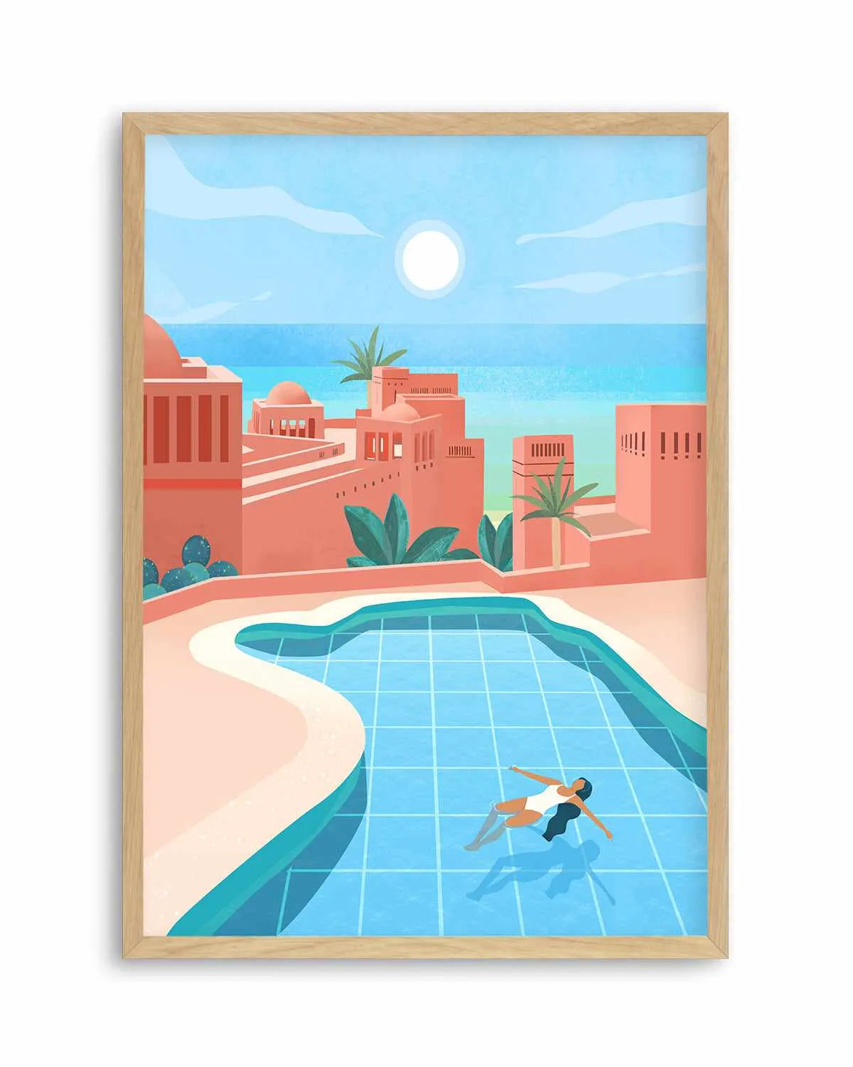 Tenerife by Petra Lizde Art Print from Olive et Oriel where you can shop wallpaper and artworks online