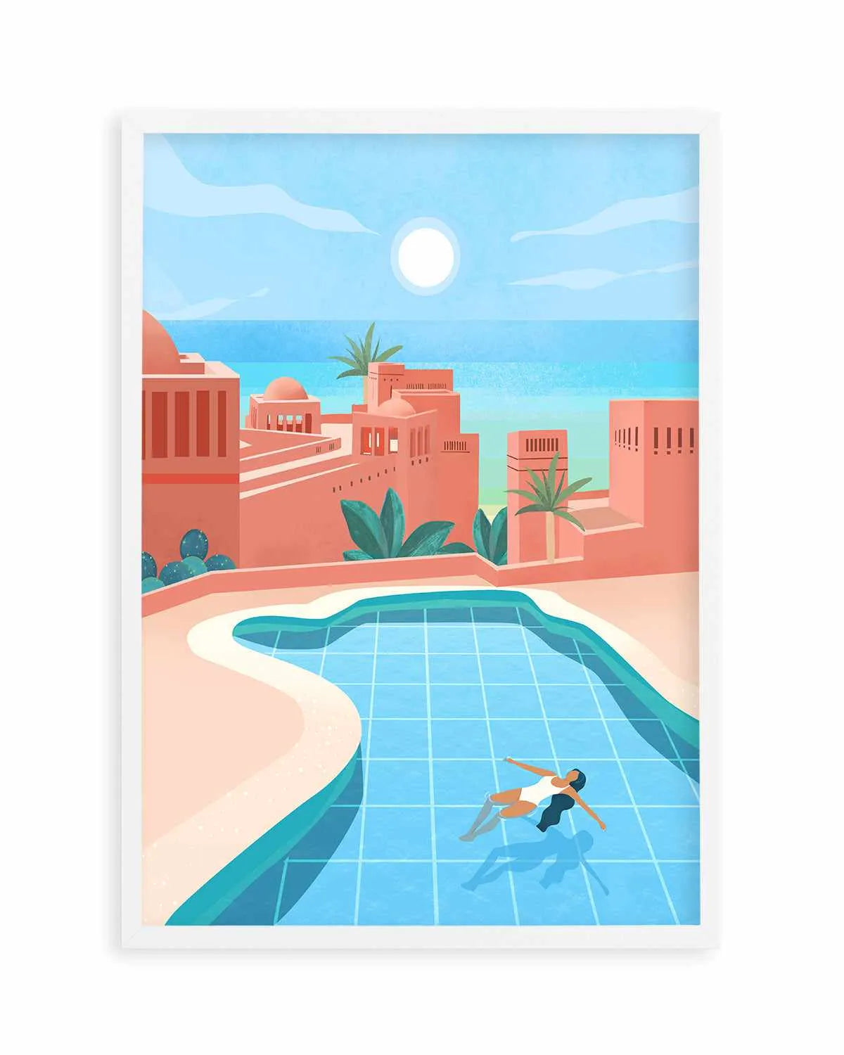 Tenerife by Petra Lizde Art Print from Olive et Oriel where you can shop wallpaper and artworks online