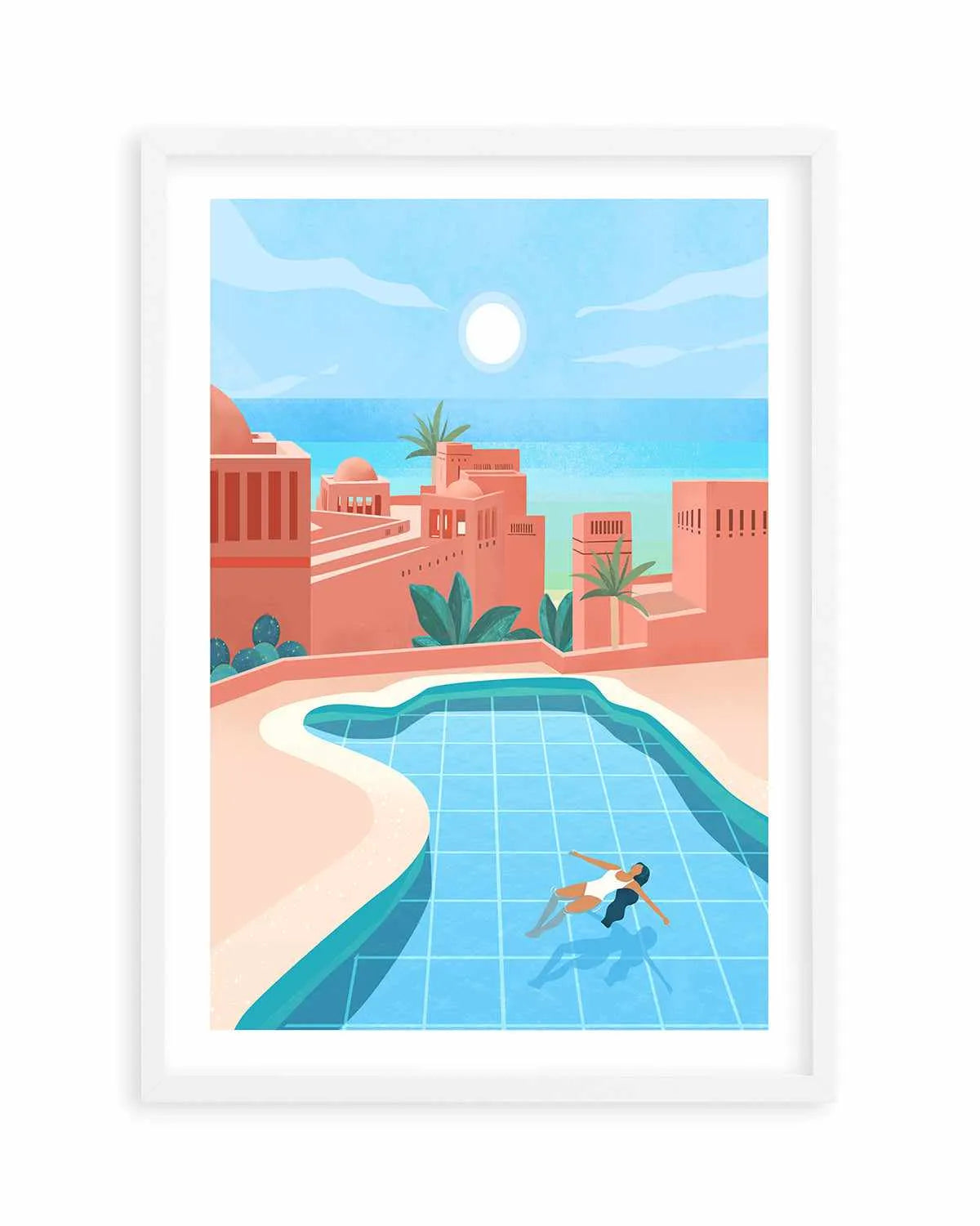 Tenerife by Petra Lizde Art Print from Olive et Oriel where you can shop wallpaper and artworks online
