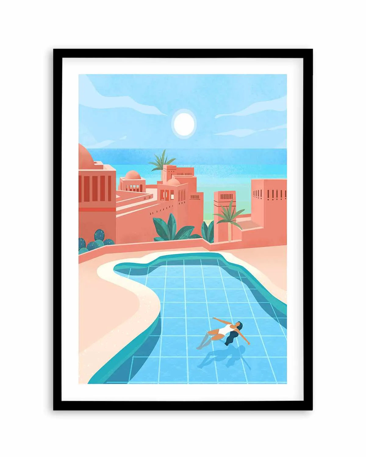 Tenerife by Petra Lizde Art Print from Olive et Oriel where you can shop wallpaper and artworks online