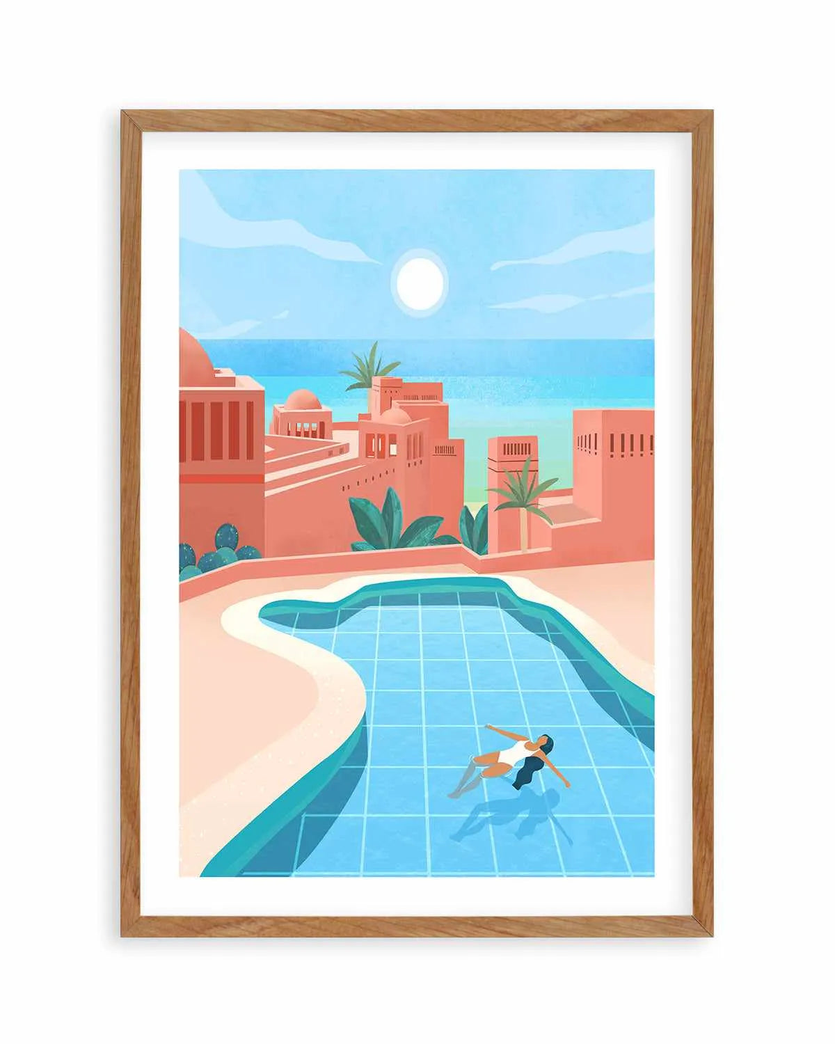 Tenerife by Petra Lizde Art Print from Olive et Oriel where you can shop wallpaper and artworks online