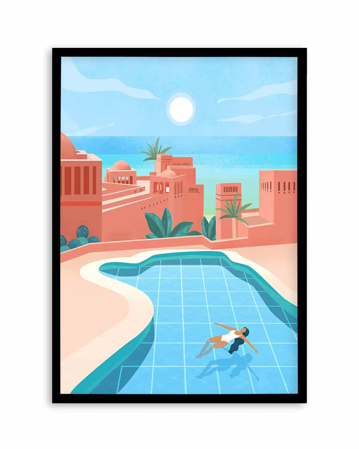 Tenerife by Petra Lizde Art Print from Olive et Oriel where you can shop wallpaper and artworks online