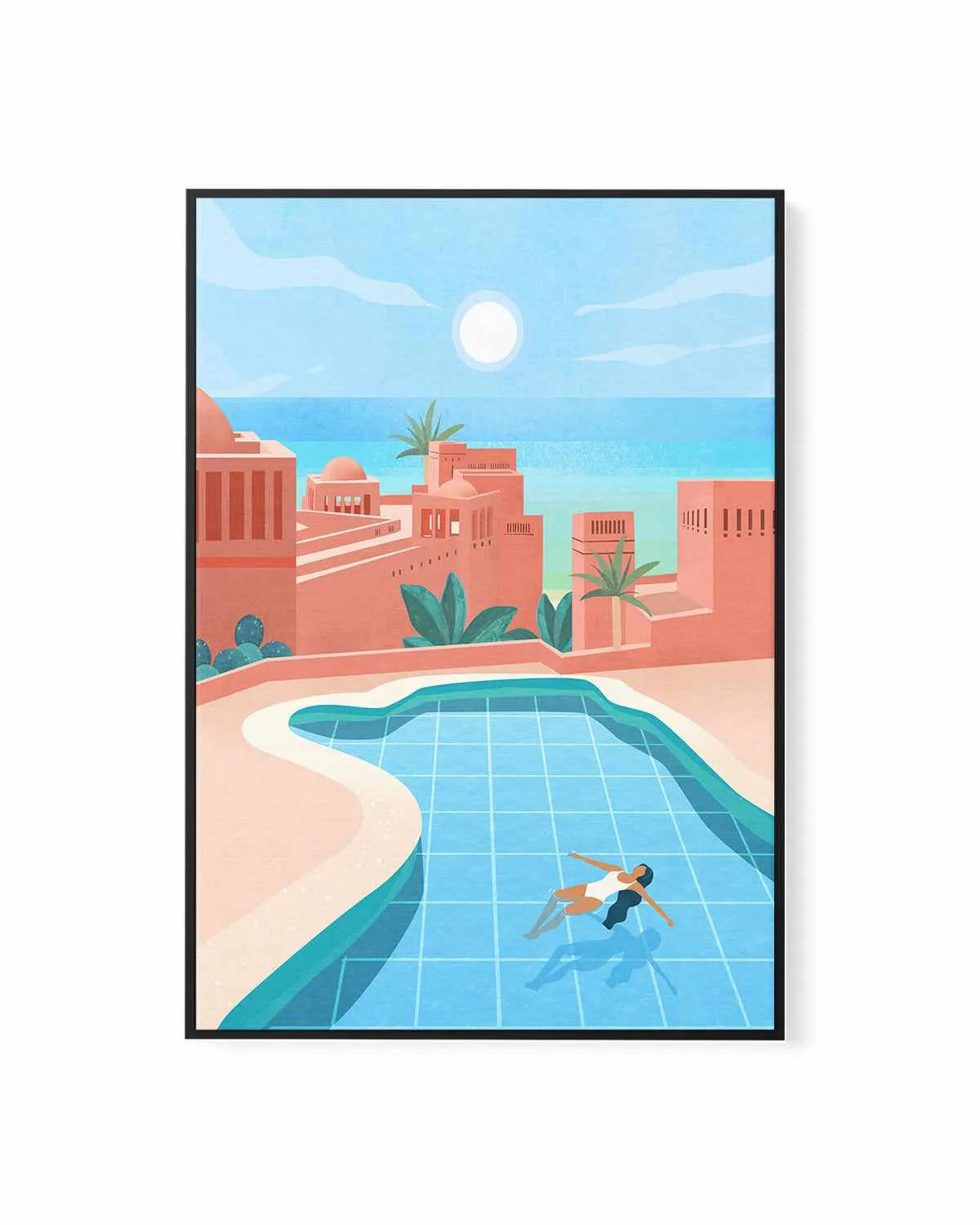 Tenerife by Petra Lizde | Framed Canvas Art Print from Olive et Oriel where you can shop wallpaper and artworks online