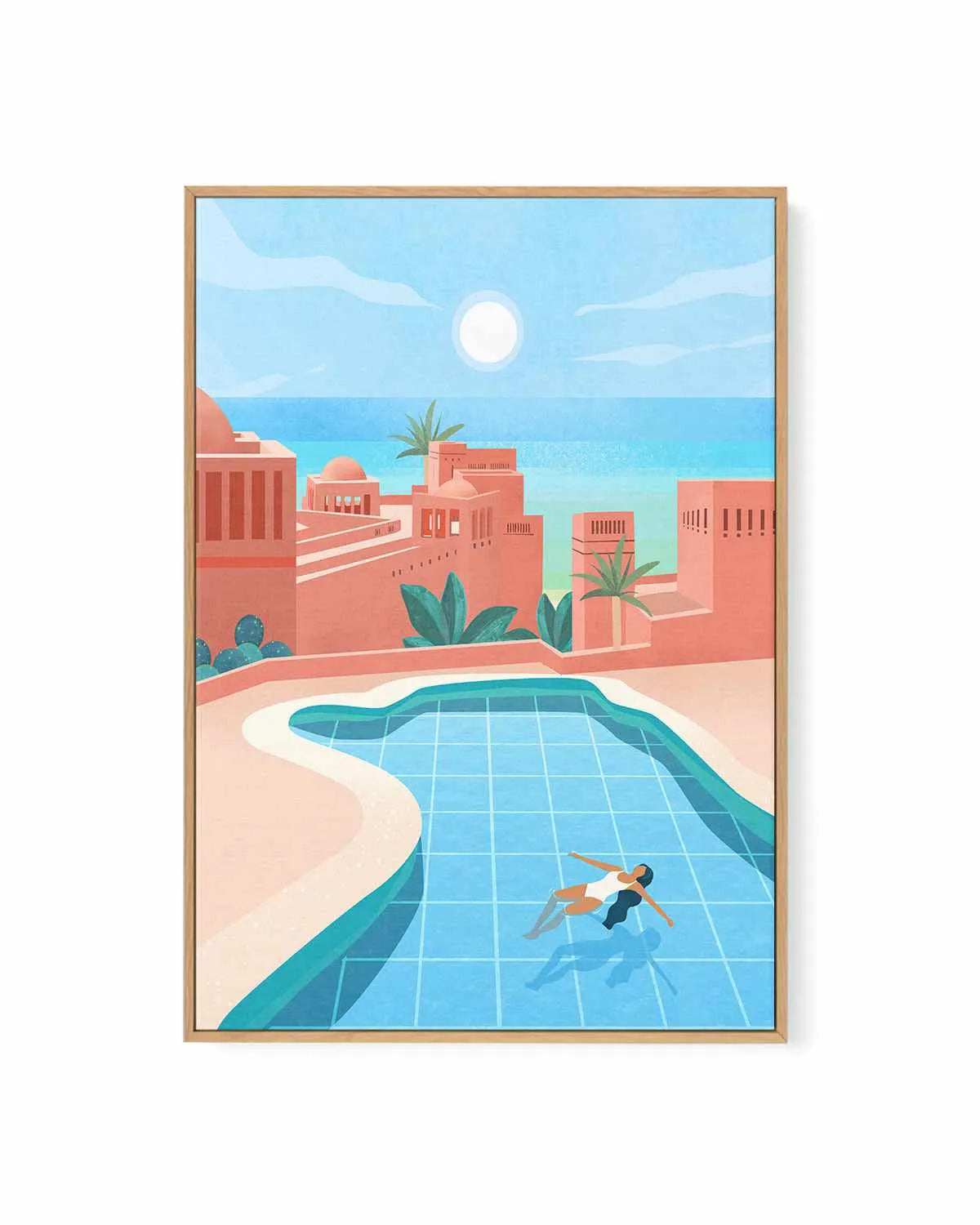 Tenerife by Petra Lizde | Framed Canvas Art Print from Olive et Oriel where you can shop wallpaper and artworks online