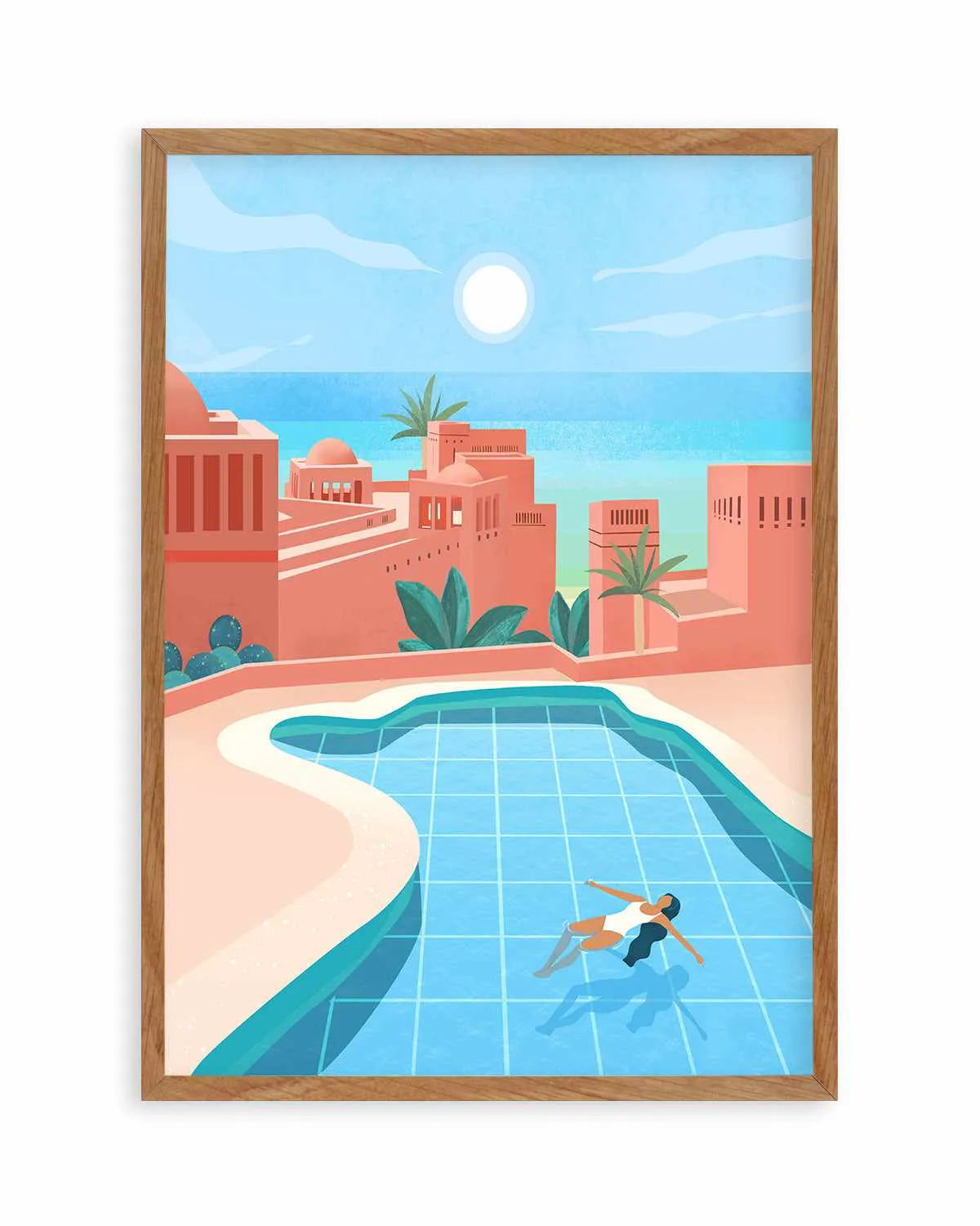 Tenerife by Petra Lizde Art Print from Olive et Oriel where you can shop wallpaper and artworks online