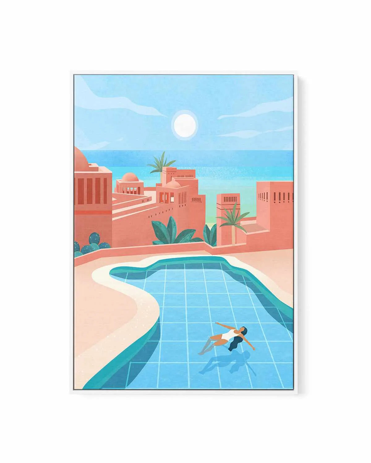 Tenerife by Petra Lizde | Framed Canvas Art Print from Olive et Oriel where you can shop wallpaper and artworks online