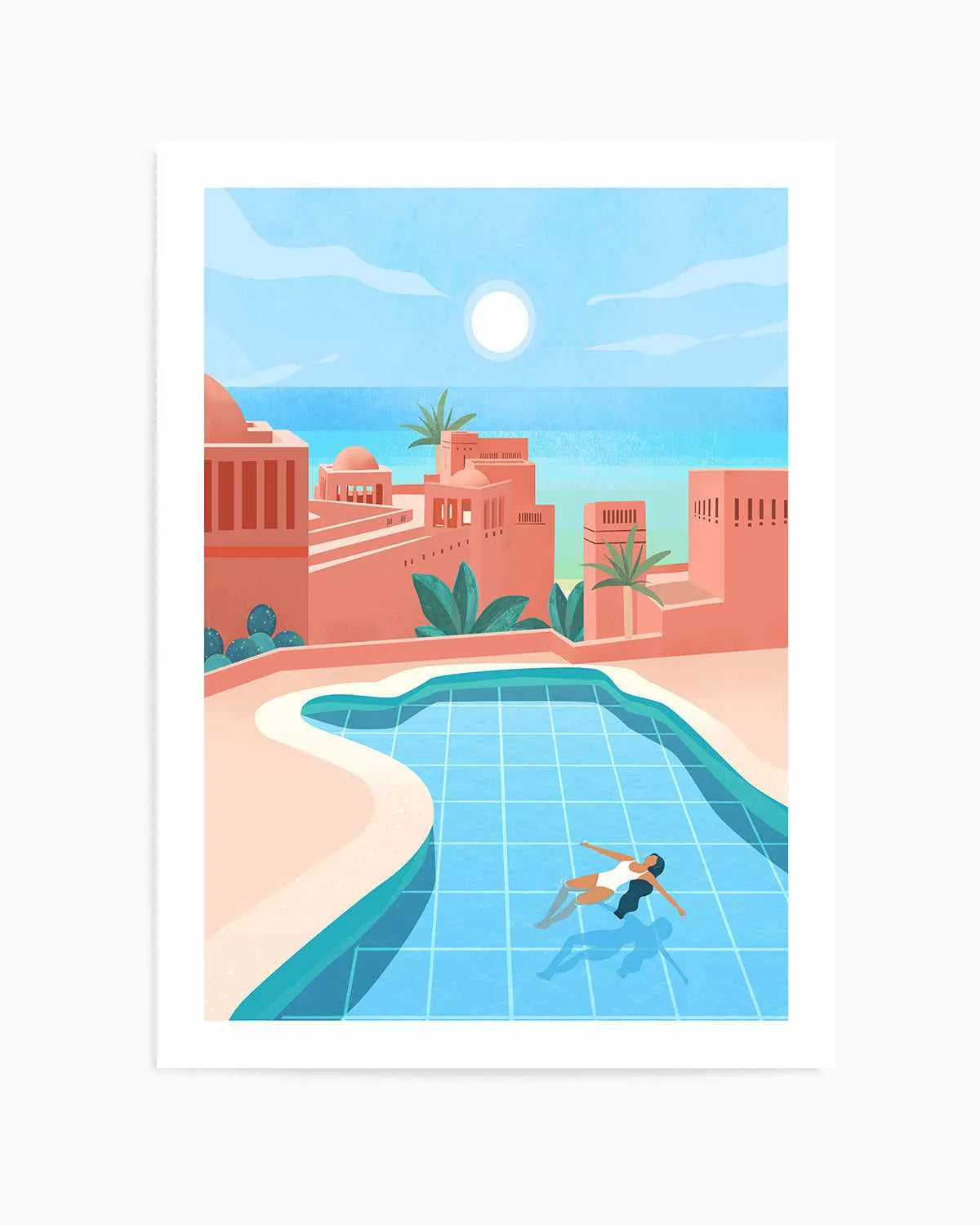 Tenerife by Petra Lizde Art Print from Olive et Oriel where you can shop wallpaper and artworks online