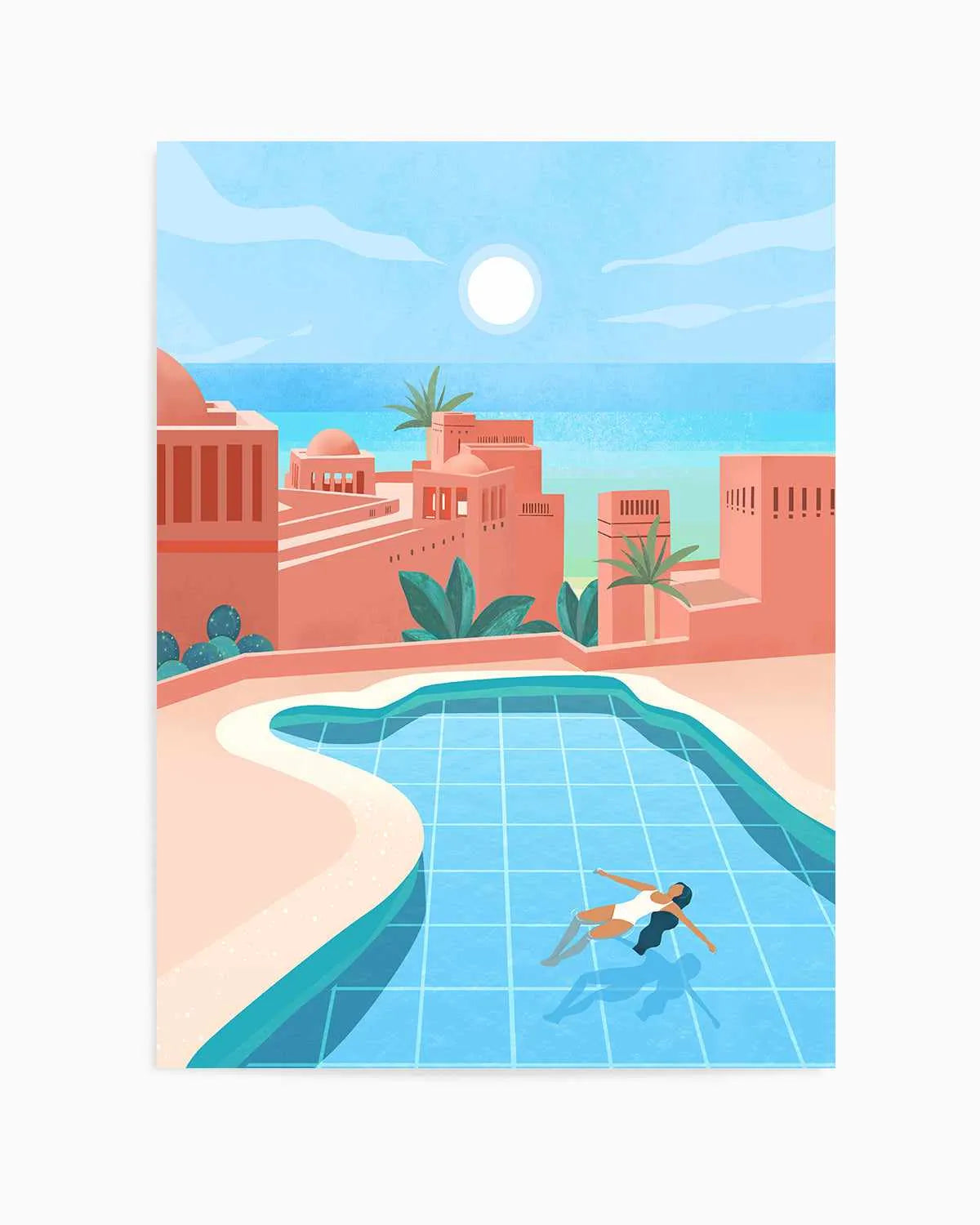 Tenerife by Petra Lizde Art Print from Olive et Oriel where you can shop wallpaper and artworks online