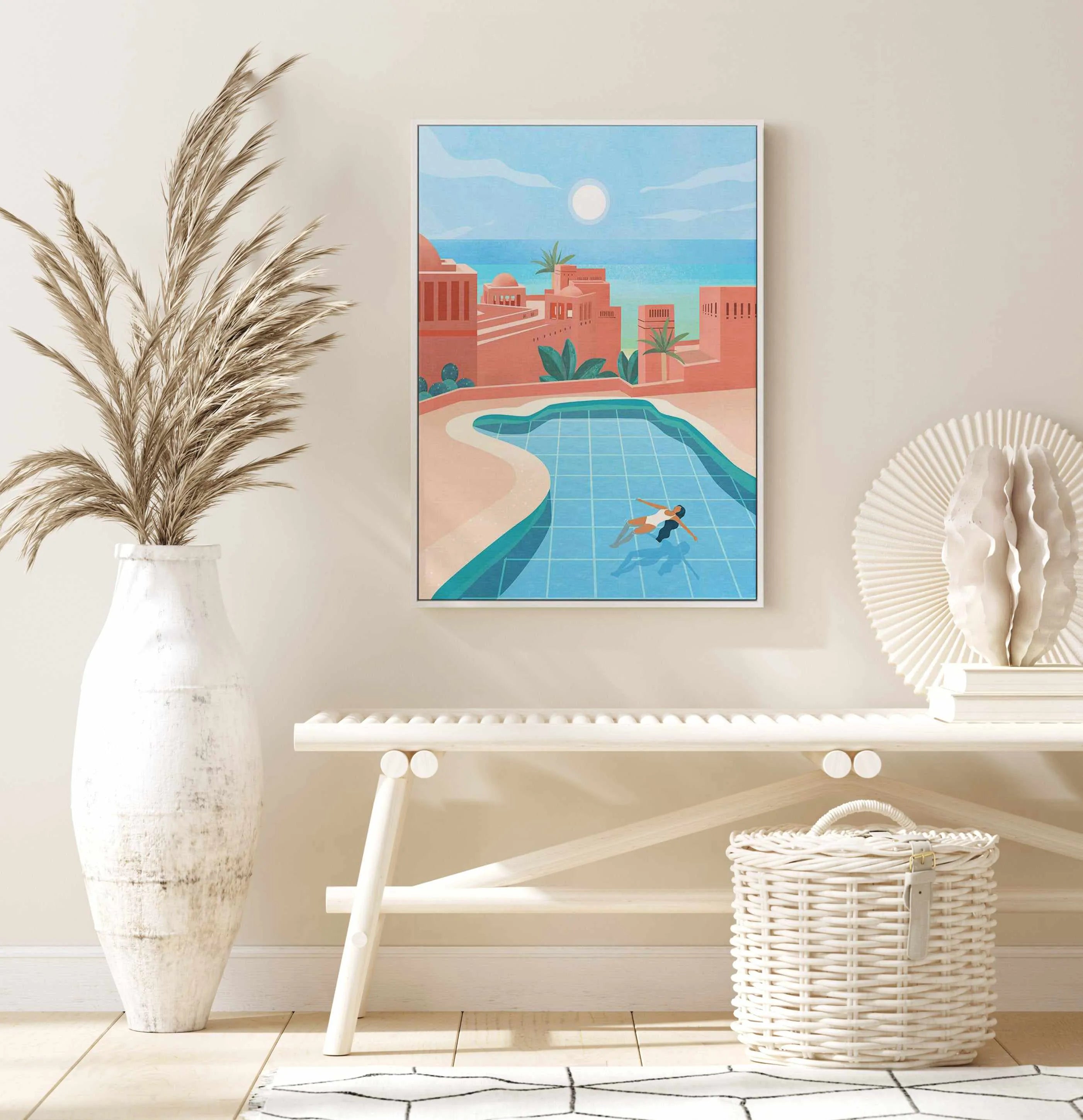 Tenerife by Petra Lizde | Framed Canvas Art Print from Olive et Oriel where you can shop wallpaper and artworks online