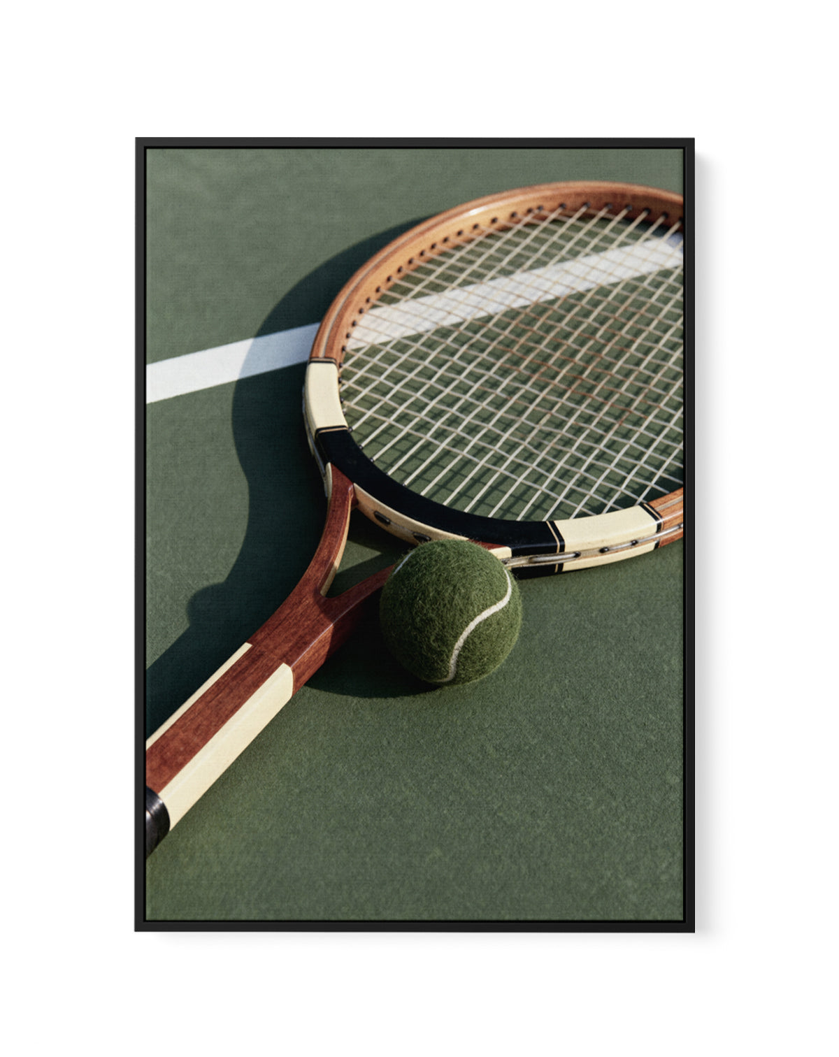 Tennis Club | Framed Canvas Art Print from Olive et Oriel where you can shop wallpaper and artworks online