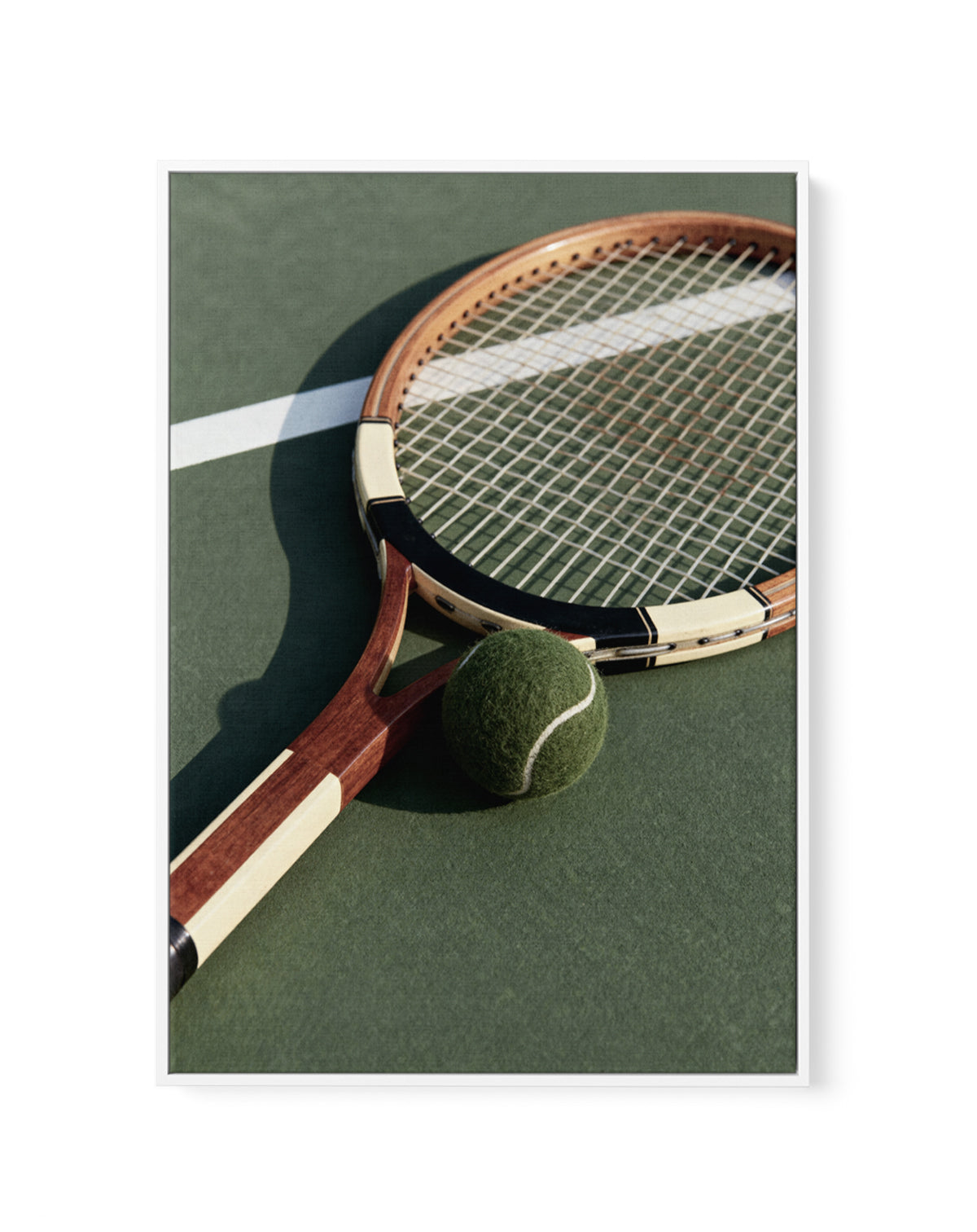 Tennis Club | Framed Canvas Art Print from Olive et Oriel where you can shop wallpaper and artworks online