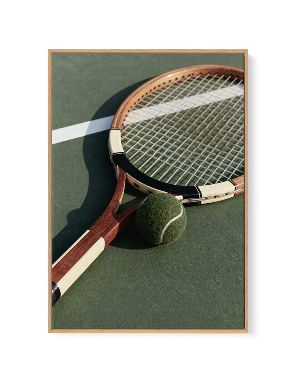 Tennis Club | Framed Canvas Art Print from Olive et Oriel where you can shop wallpaper and artworks online