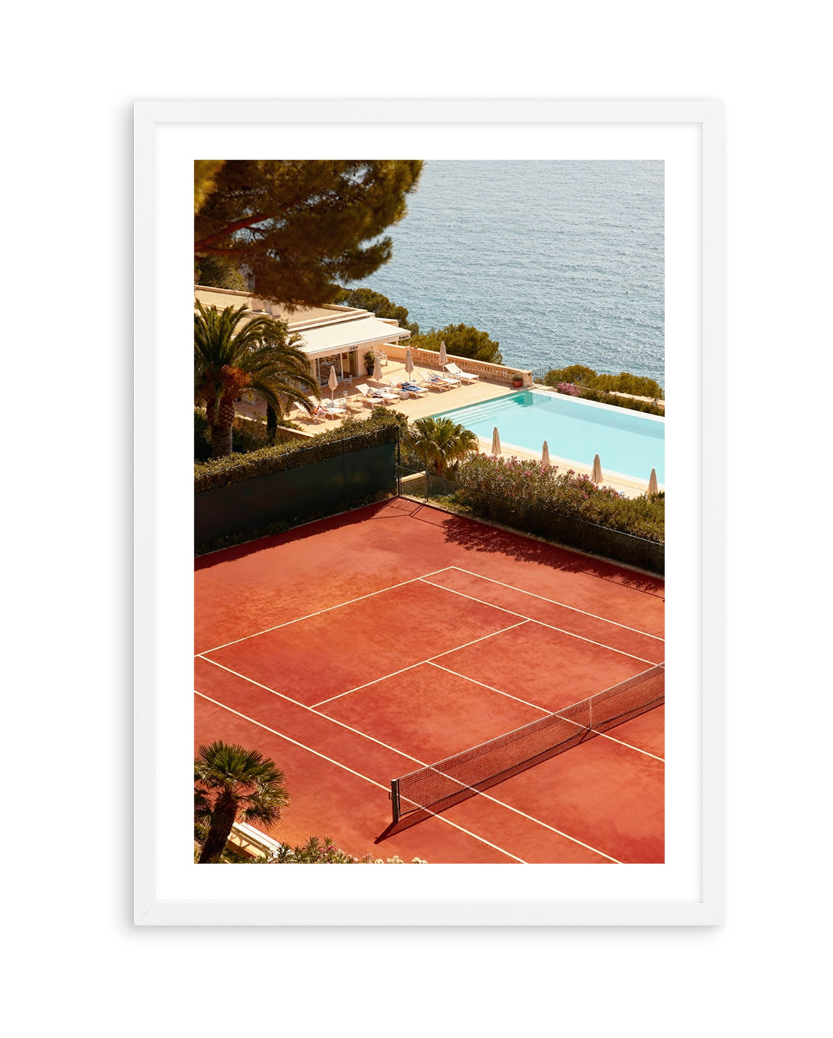 Tennis Club | Art Print from Olive et Oriel where you can shop wallpaper and artworks online