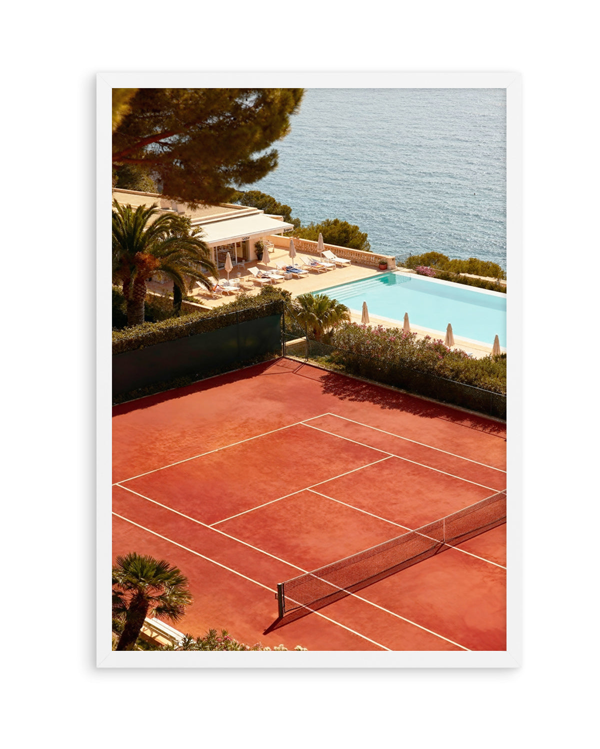 Tennis Club | Art Print from Olive et Oriel where you can shop wallpaper and artworks online