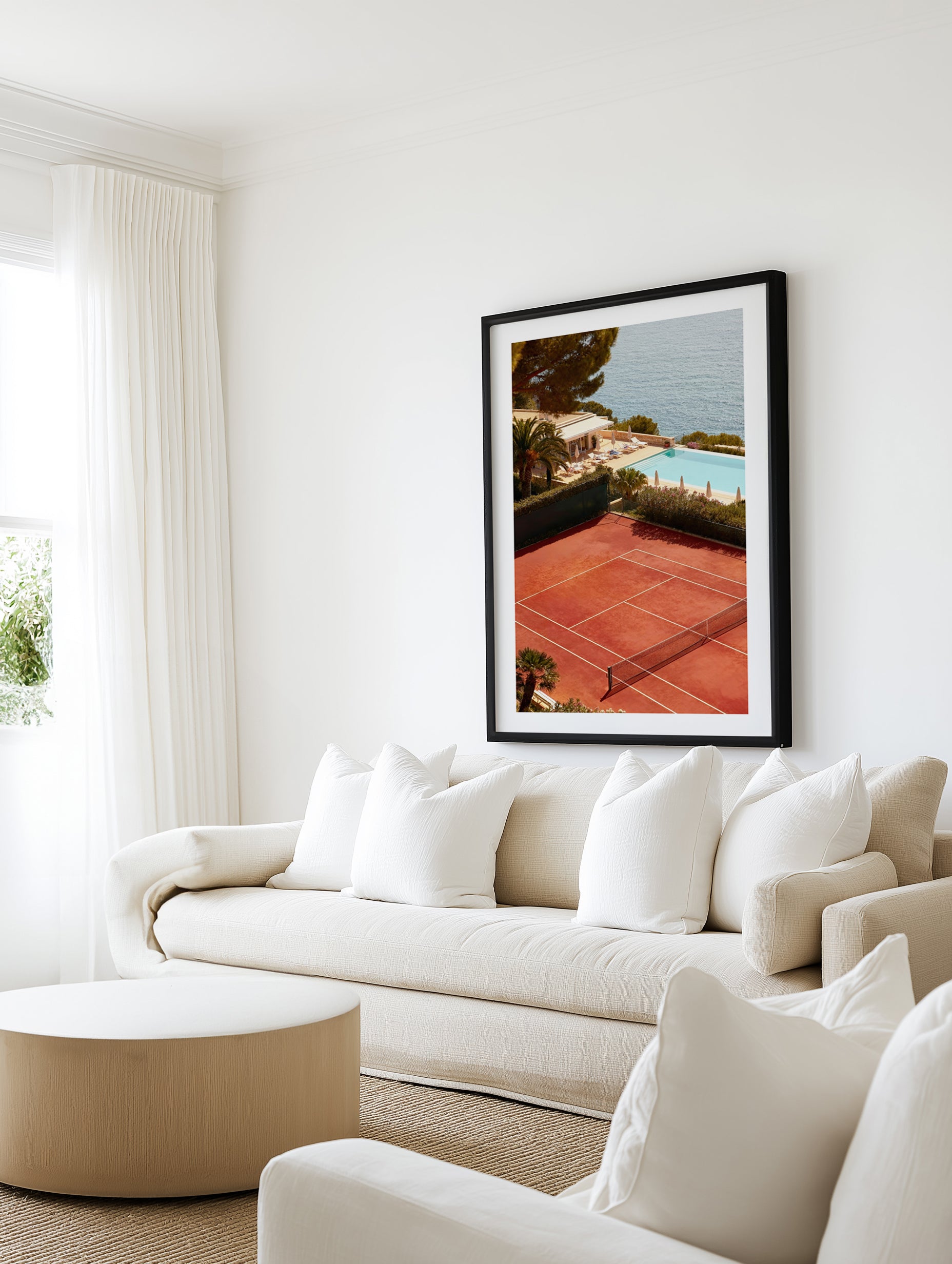 Tennis Club | Art Print from Olive et Oriel where you can shop wallpaper and artworks online