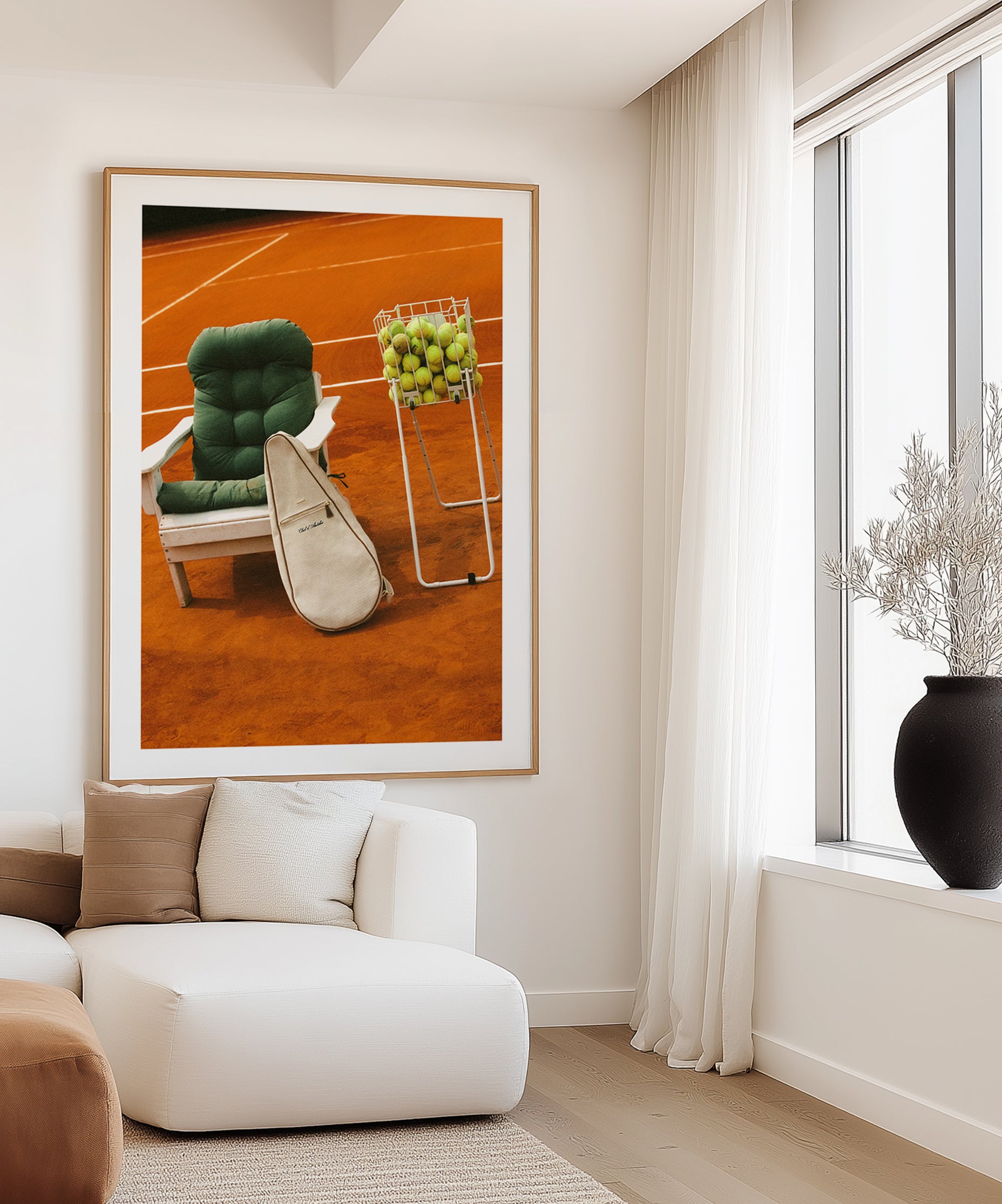 Tennis III by Carson Grzegorczyk | Art Print