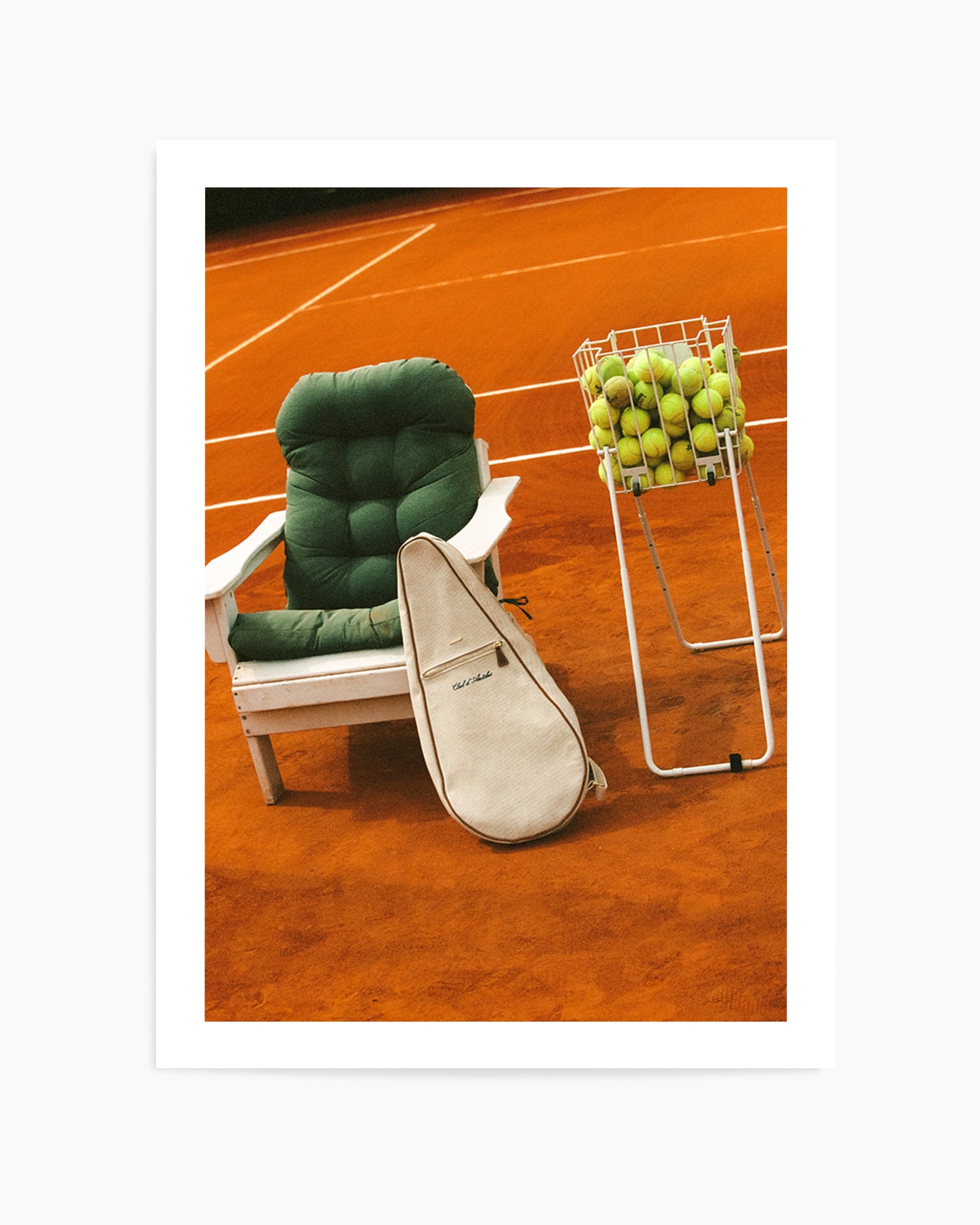 Tennis III by Carson Grzegorczyk | Art Print