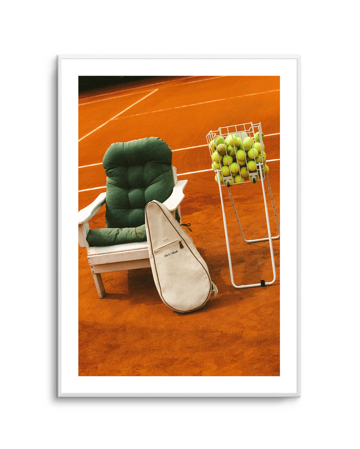 Tennis III by Carson Grzegorczyk | Art Print