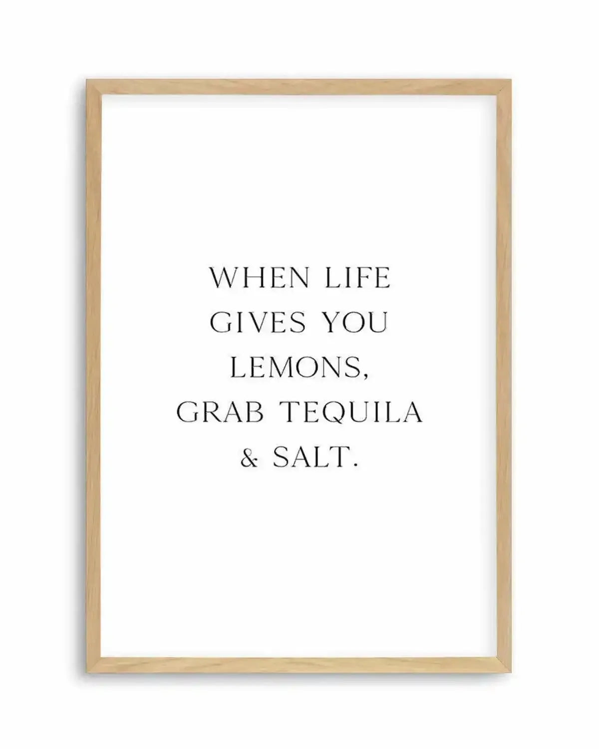 Tequila & Salt Art Print from Olive et Oriel where you can shop wallpaper and artworks online