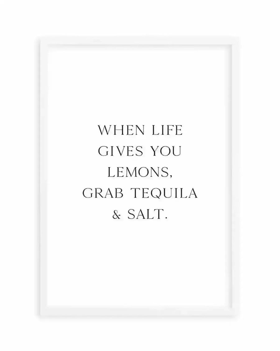 Tequila & Salt Art Print from Olive et Oriel where you can shop wallpaper and artworks online