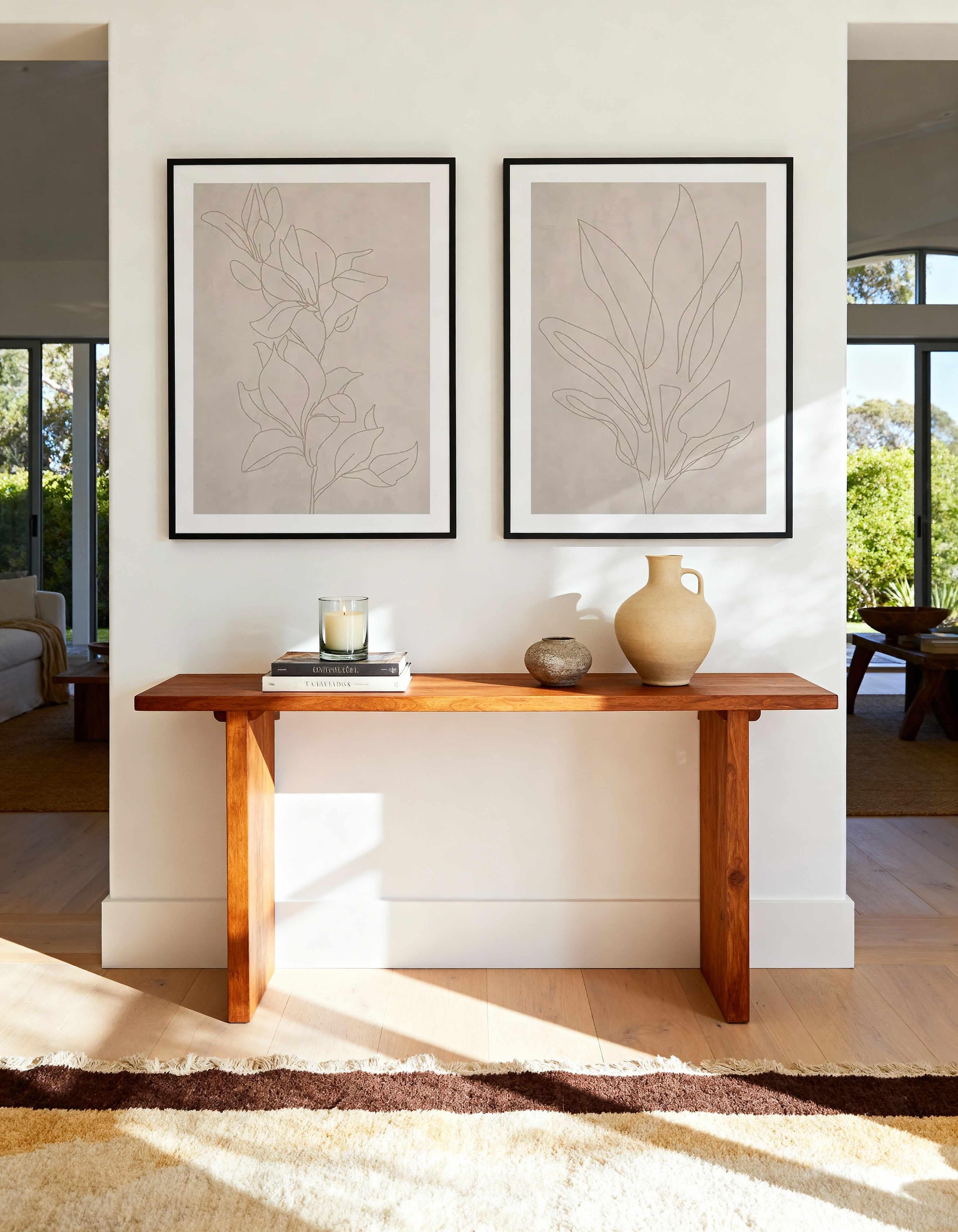 Terra Botanica I & II Art Print Set of 2 | Matching Wall Art from Olive et Oriel where you can shop wallpaper and artworks online