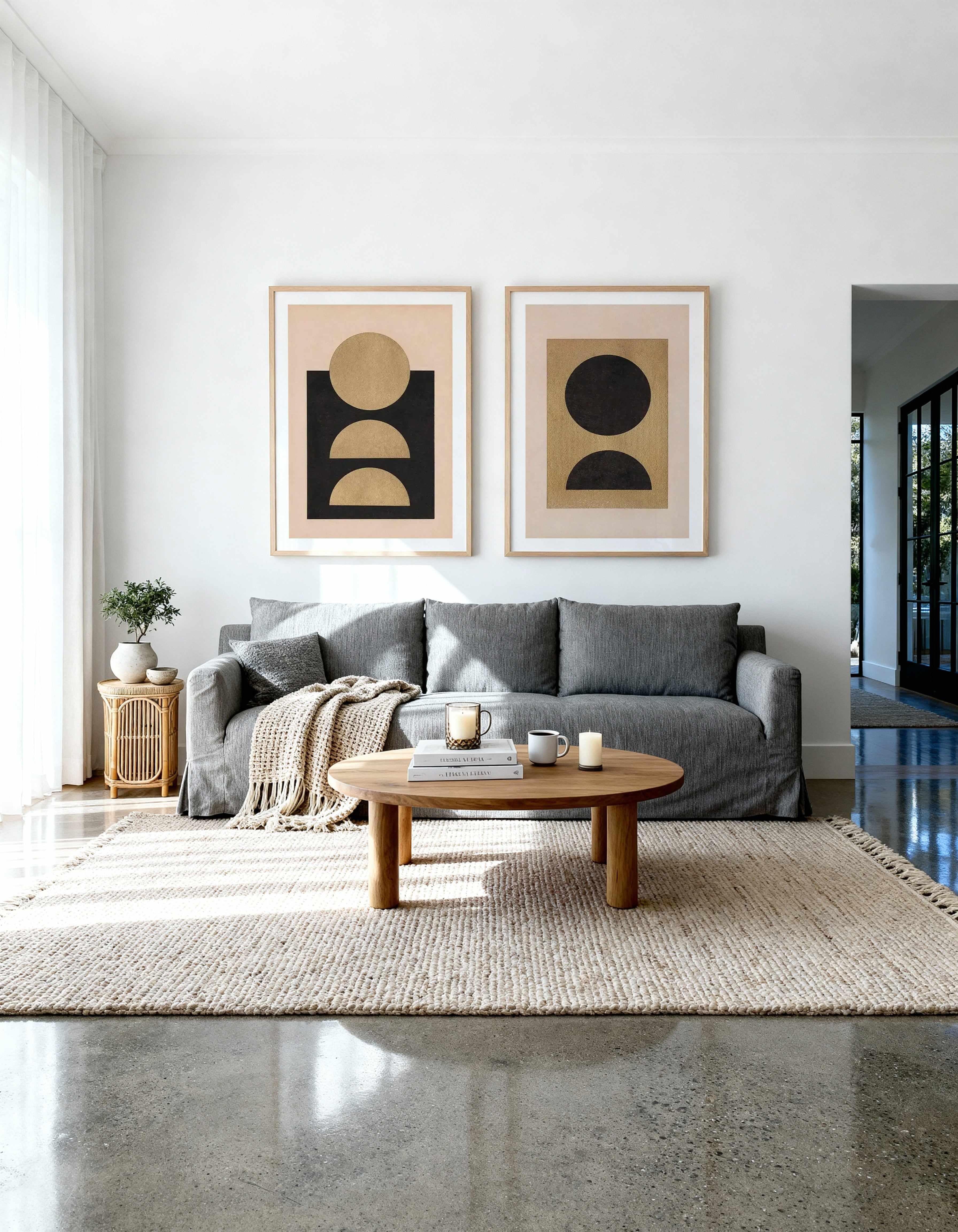 Terra I & II Art Print Set of 2 | Matching Wall Art from Olive et Oriel where you can shop wallpaper and artworks online