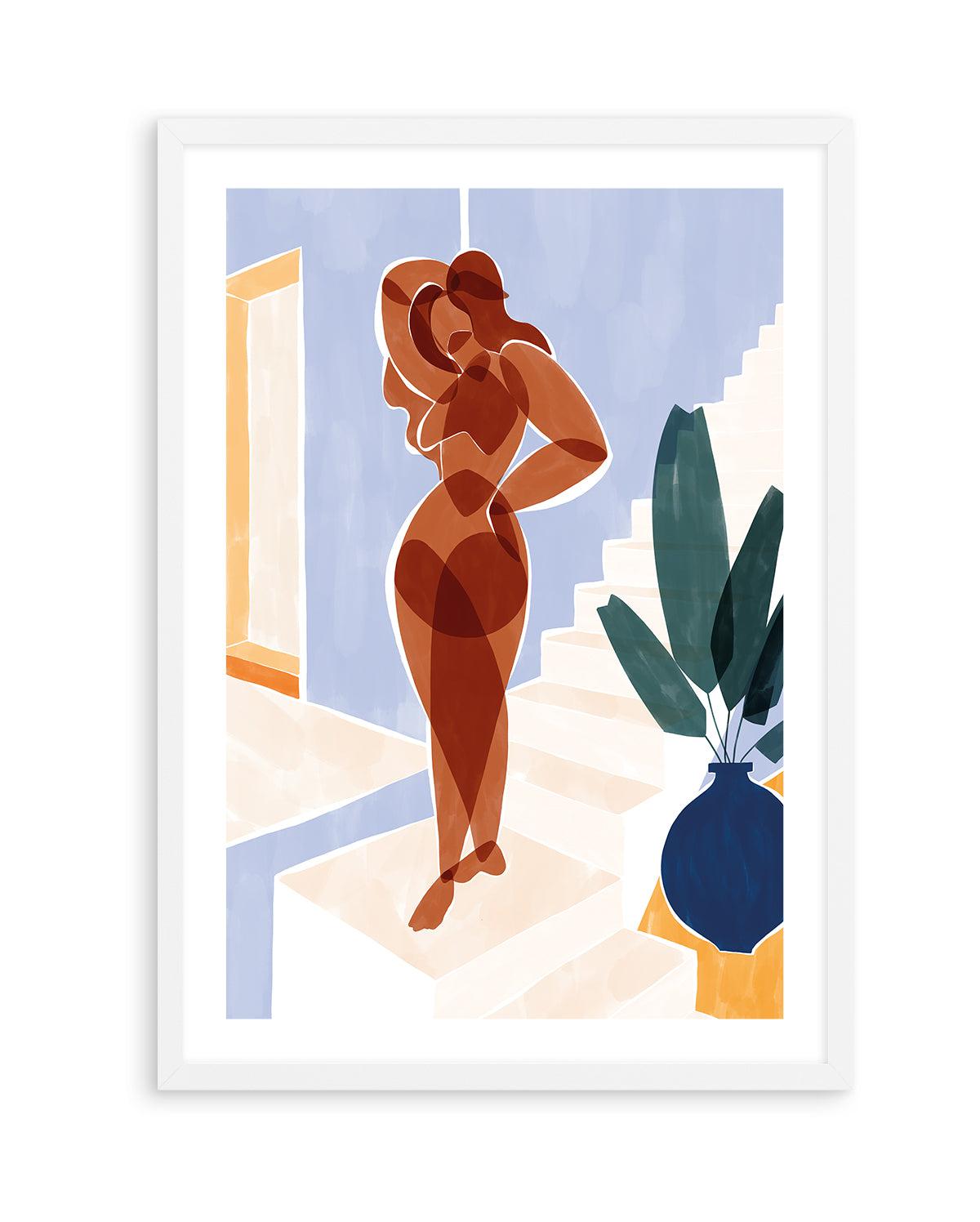 Terracotta Woman By Ivy Green Illustration | Art Print