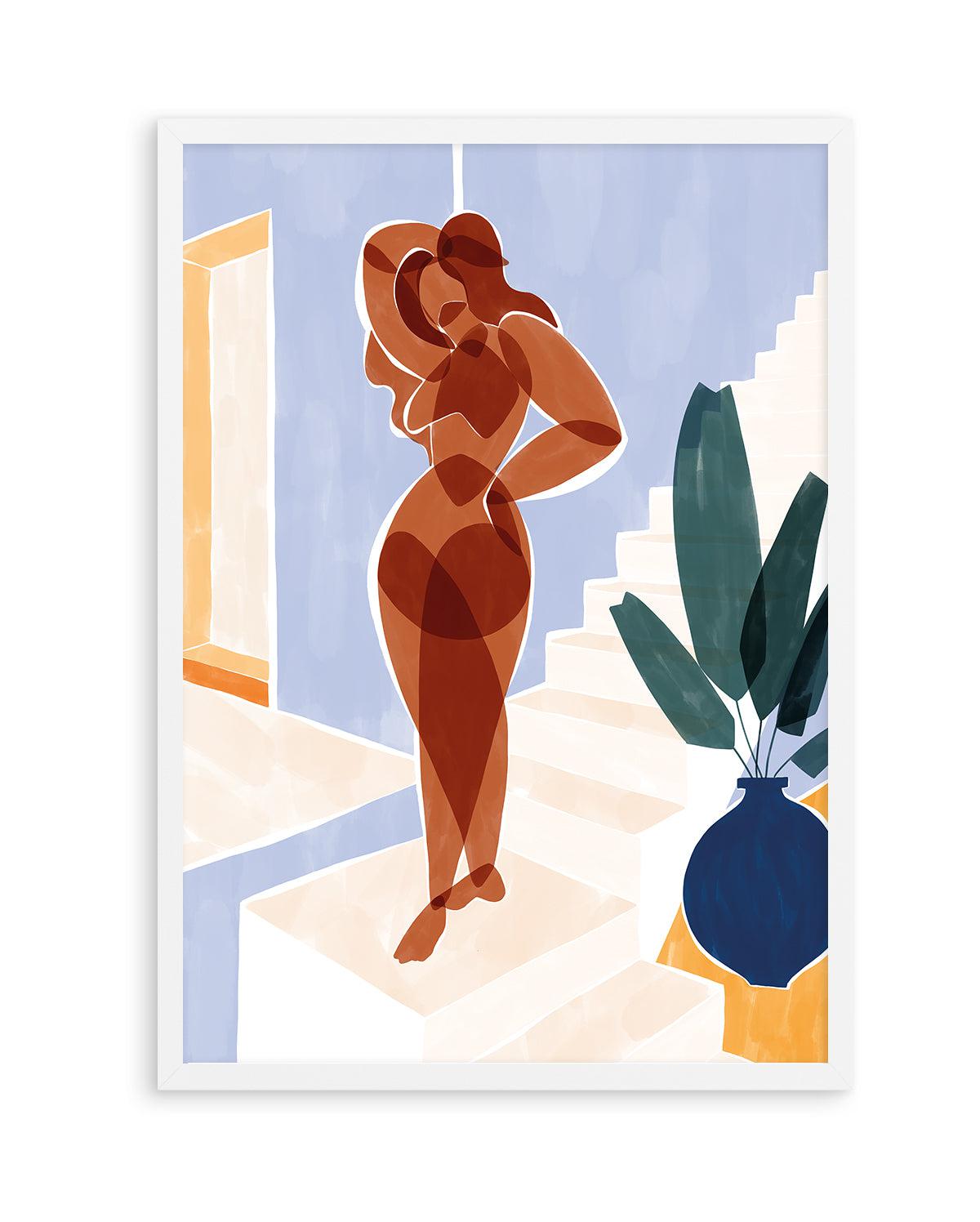 Terracotta Woman By Ivy Green Illustration | Art Print