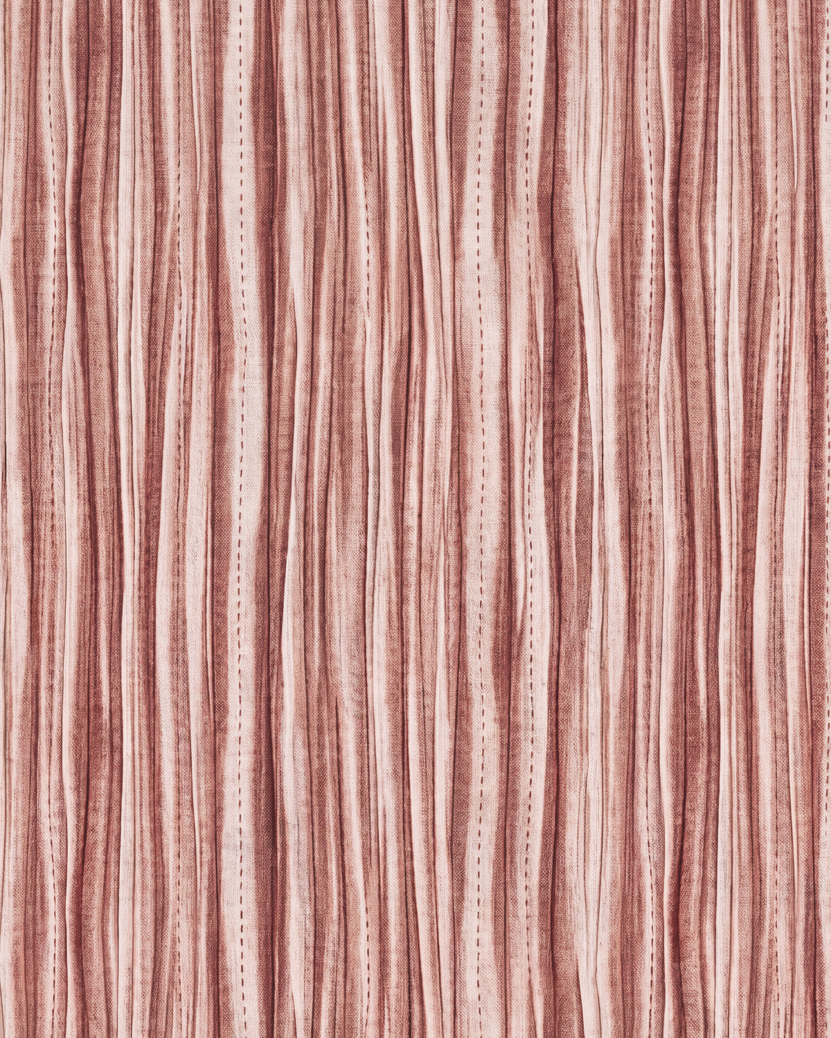 Terracotta Pink Threads Wallpaper
