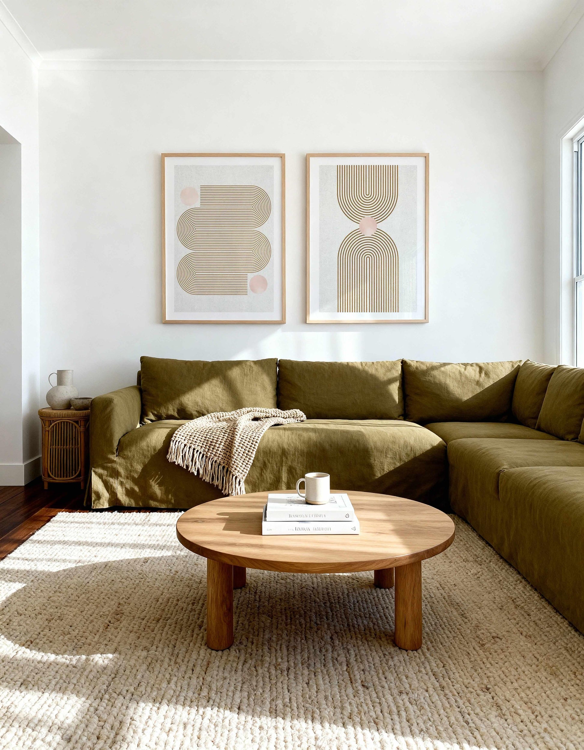 Terre Cuite I & II Art Print Set of 2 | Matching Wall Art from Olive et Oriel where you can shop wallpaper and artworks online