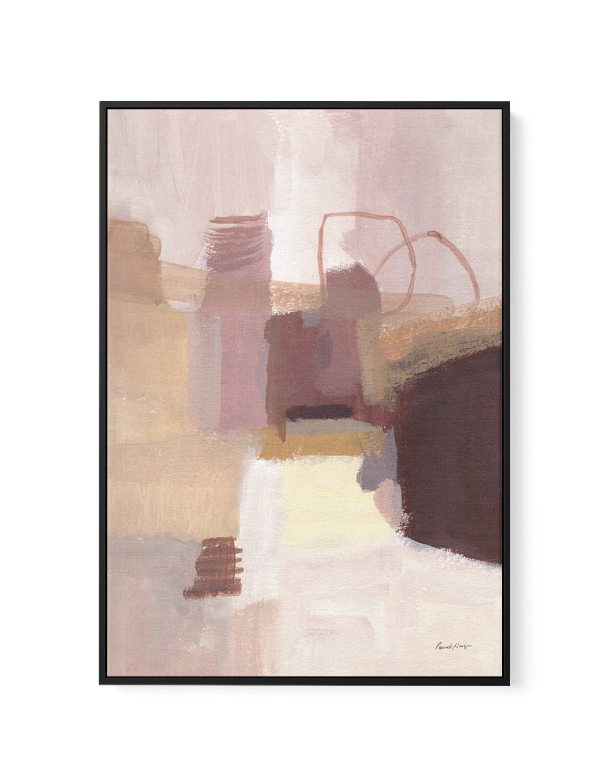Tesuque | Framed Canvas Art Print