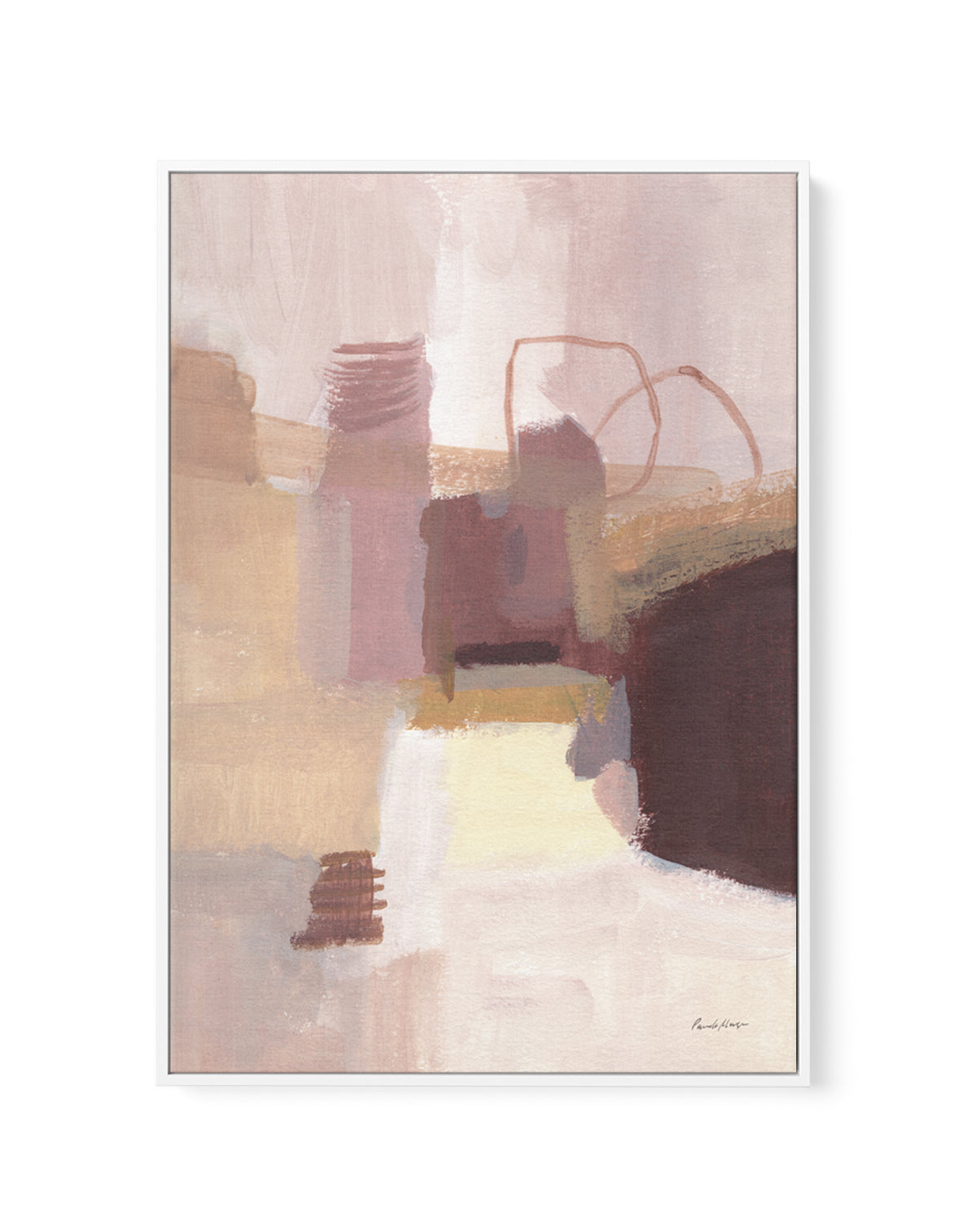 Tesuque | Framed Canvas Art Print