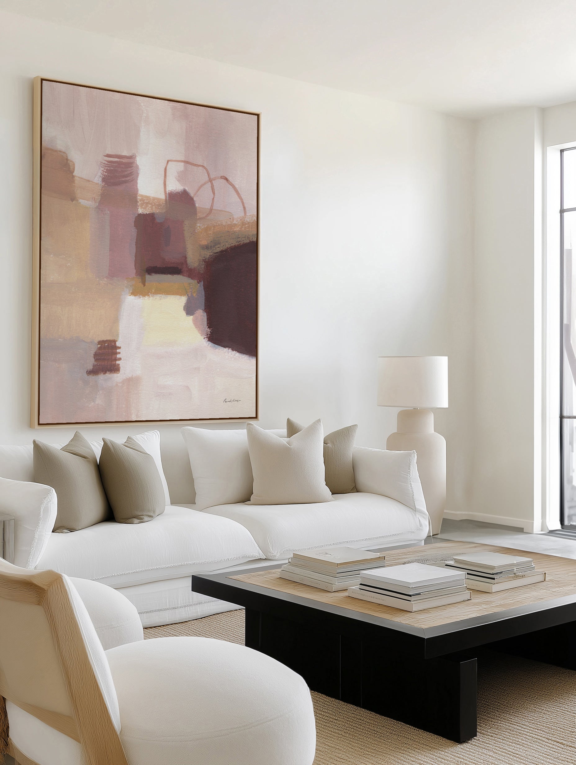 Tesuque | Framed Canvas Art Print