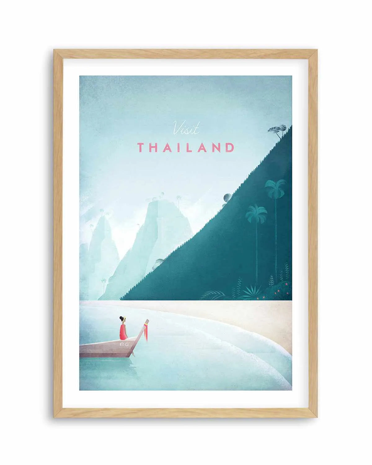 Thailand by Henry Rivers Art Print from Olive et Oriel where you can shop wallpaper and artworks online