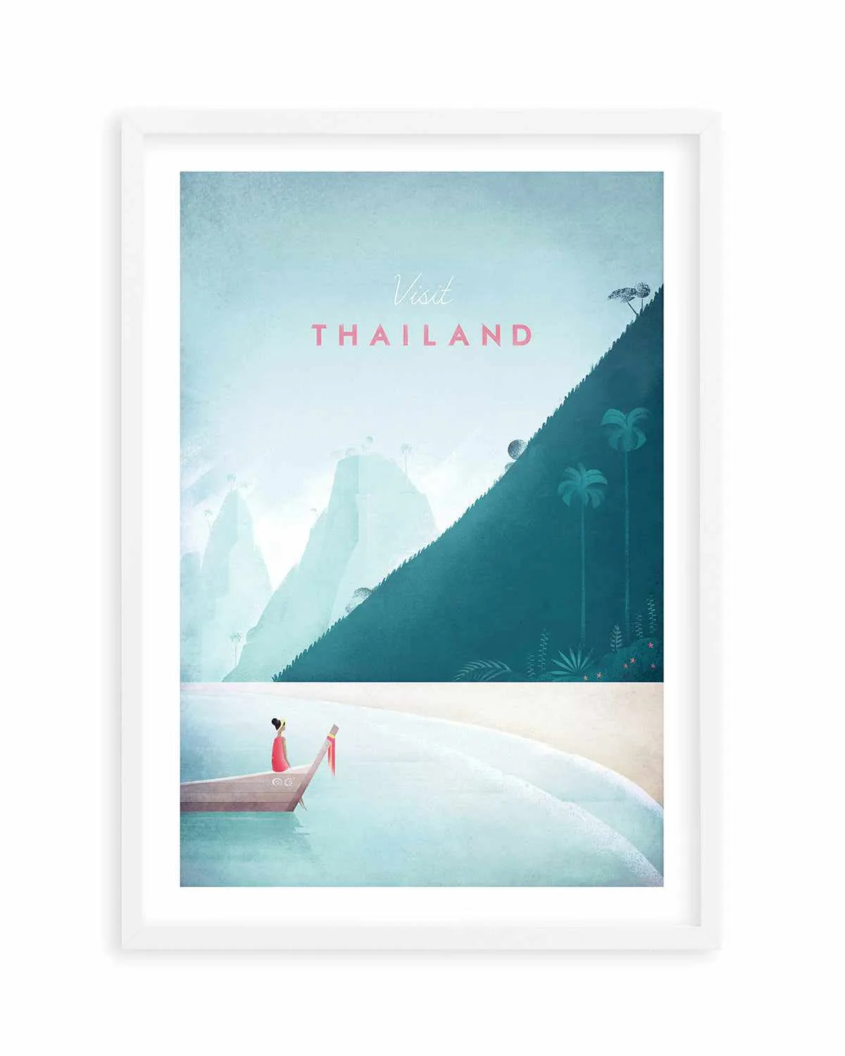 Thailand by Henry Rivers Art Print from Olive et Oriel where you can shop wallpaper and artworks online