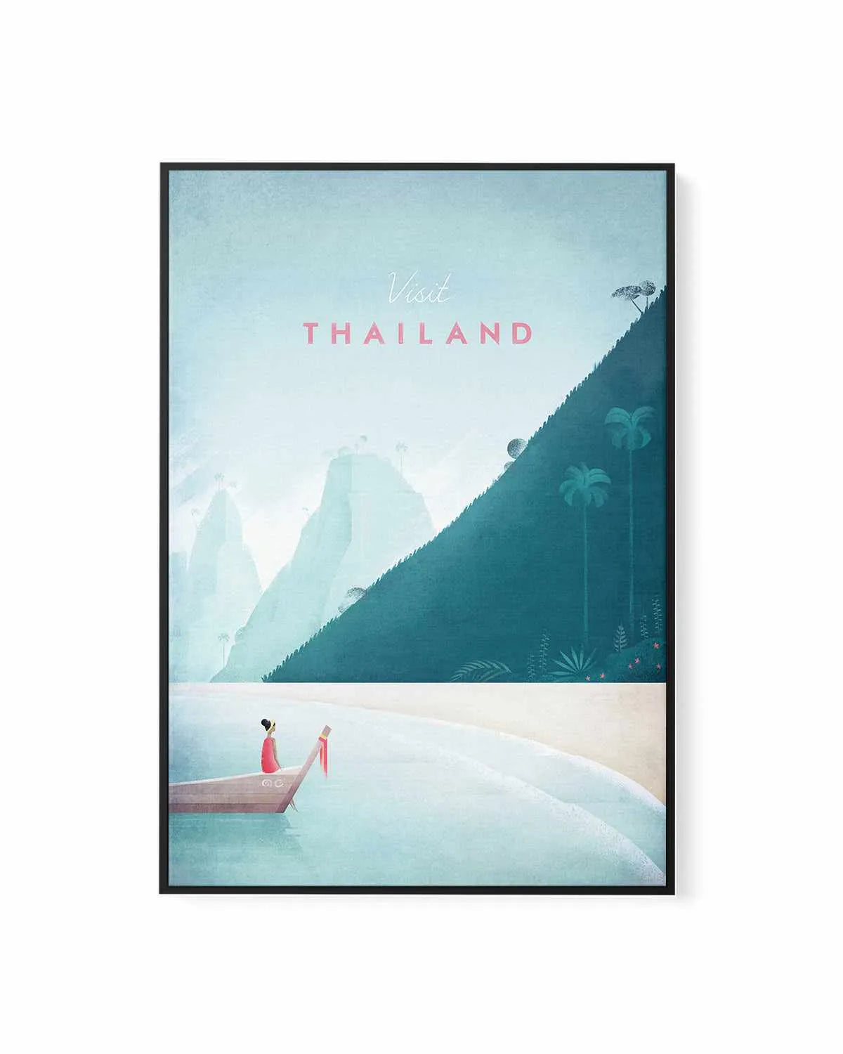 Thailand by Henry Rivers | Framed Canvas Art Print from Olive et Oriel where you can shop wallpaper and artworks online