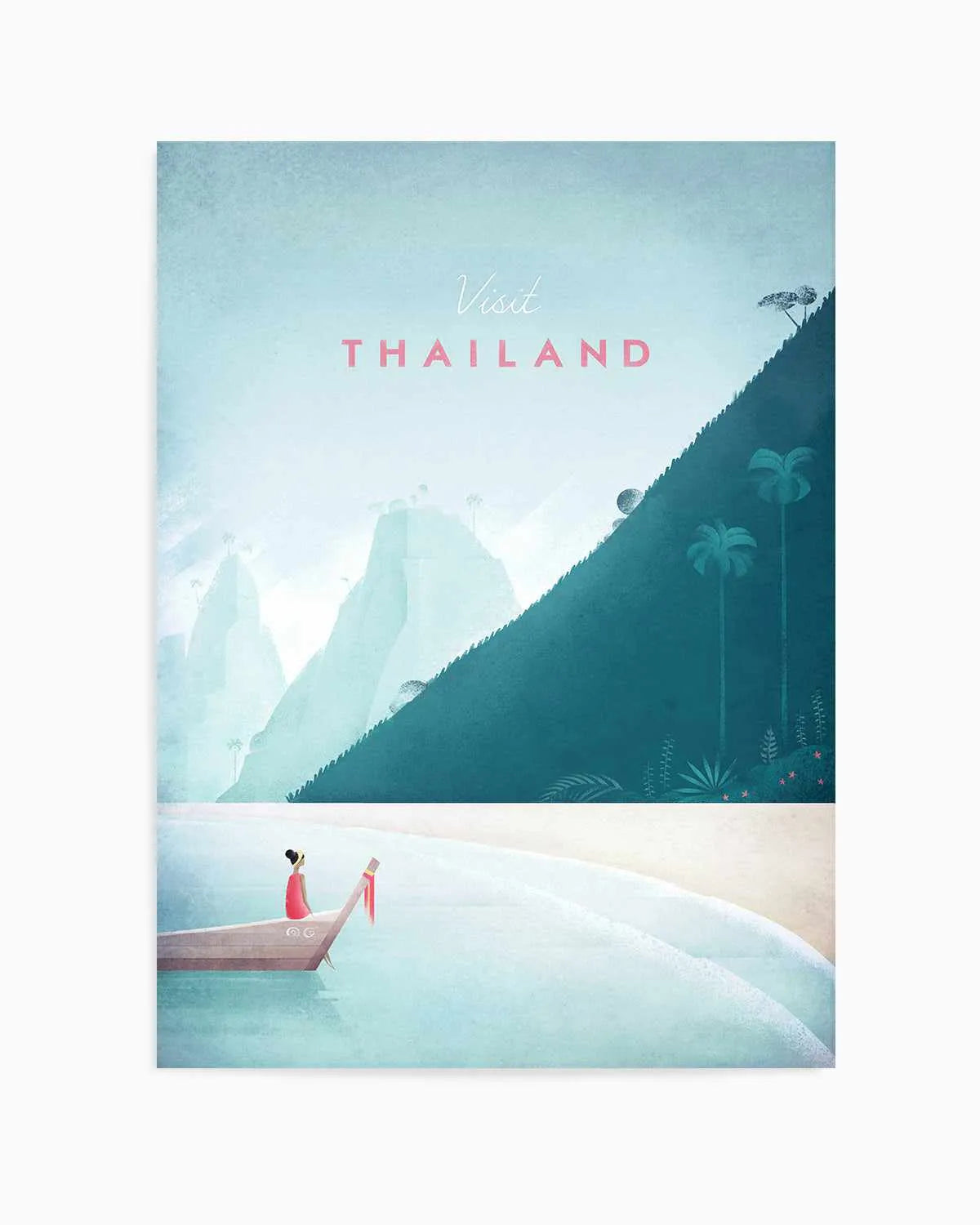 Thailand by Henry Rivers Art Print from Olive et Oriel where you can shop wallpaper and artworks online
