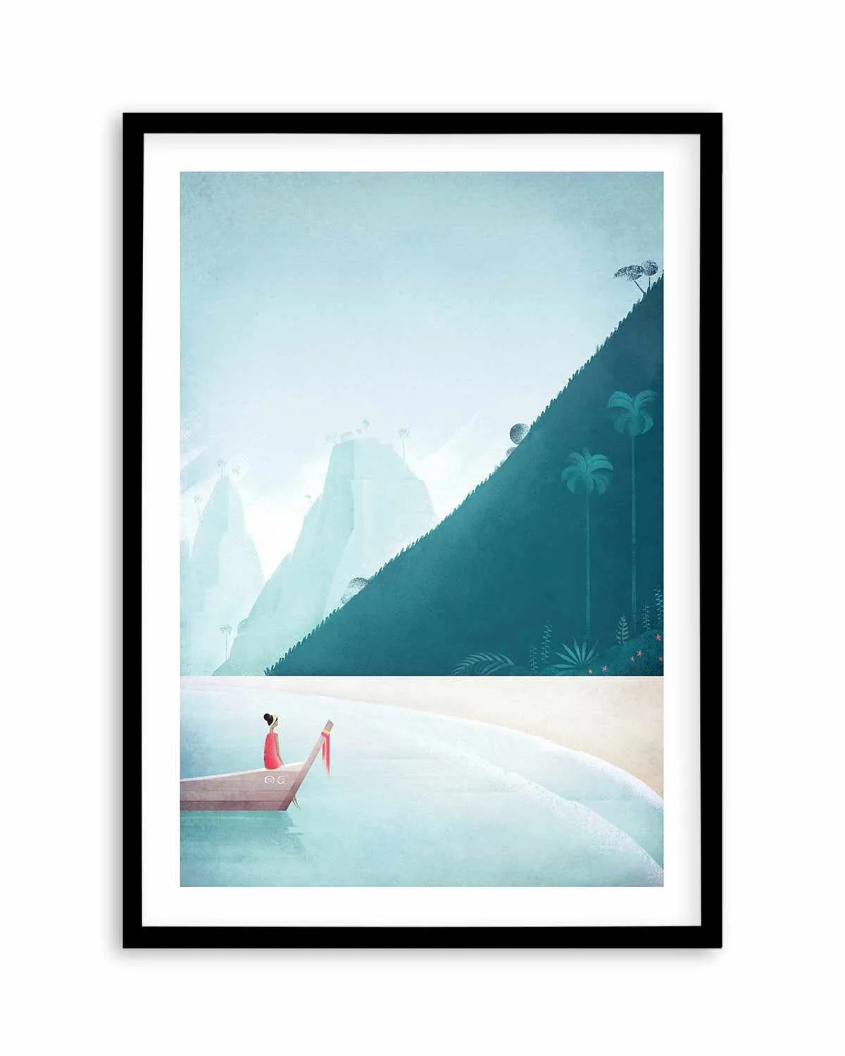 Thailand, Maya Bay by Henry Rivers Art Print from Olive et Oriel where you can shop wallpaper and artworks online
